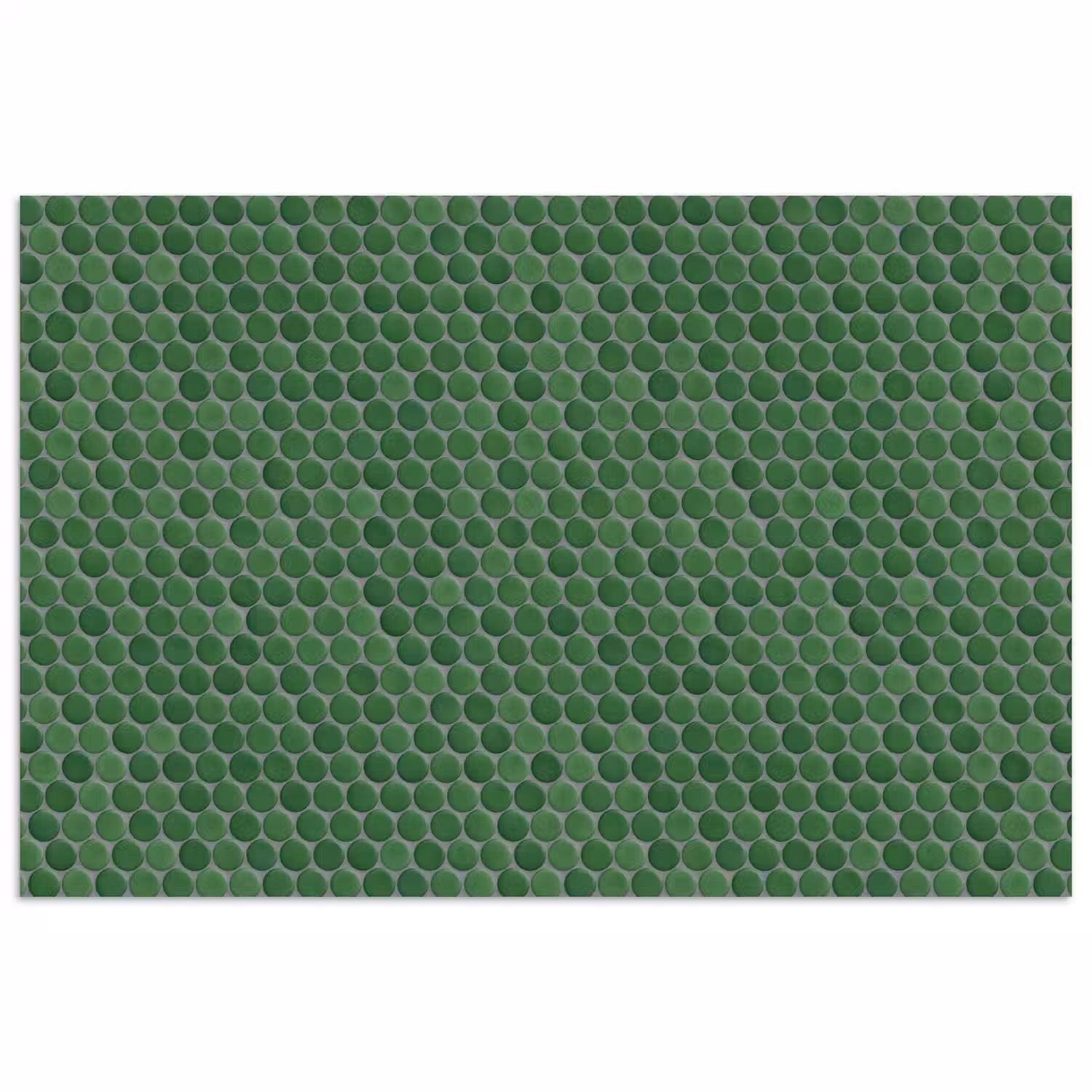 Penny - Mozaïek - Bosgroen - Green poster papier klein 62 -3d