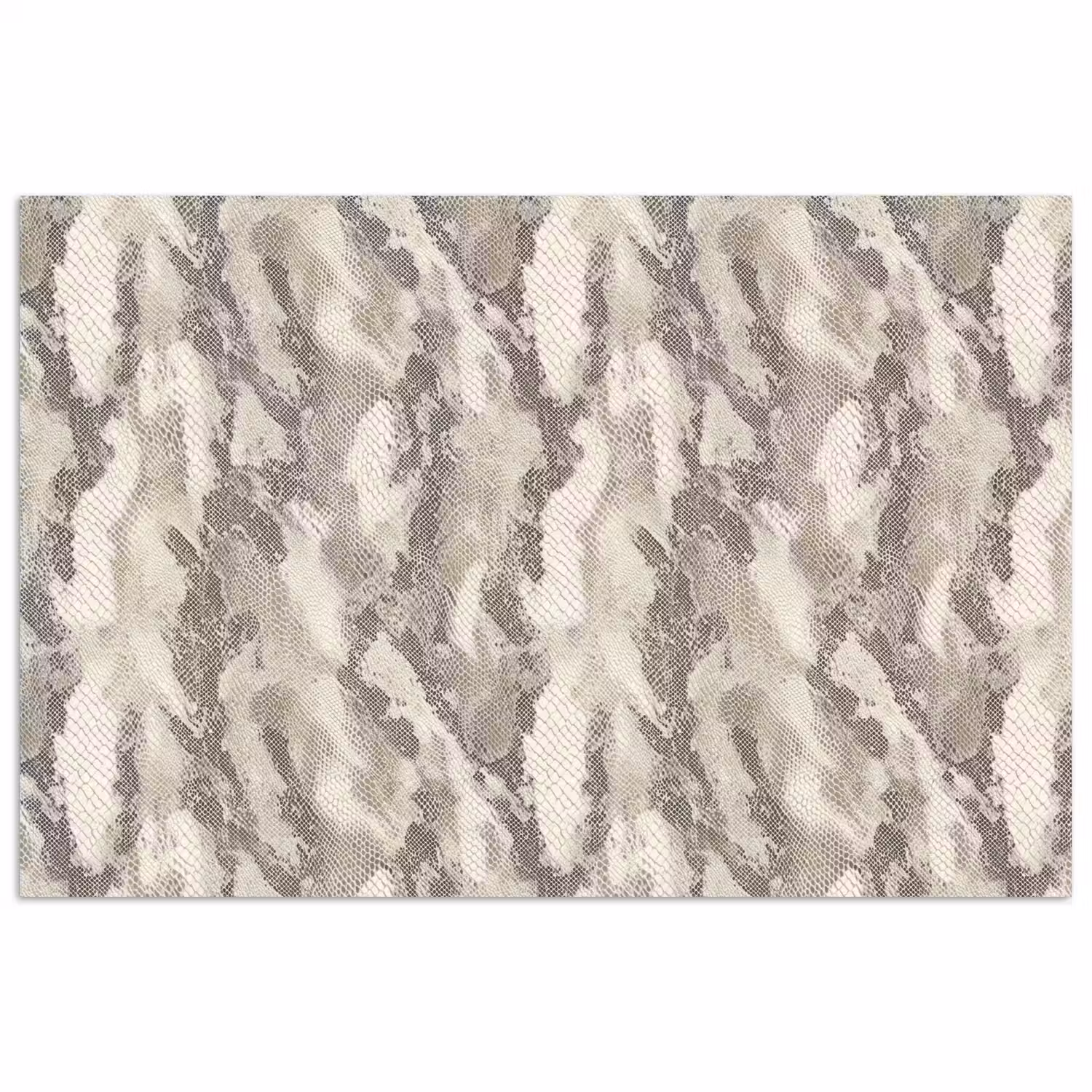 Slang - Patroon - Taupe poster papier klein 62 -3d