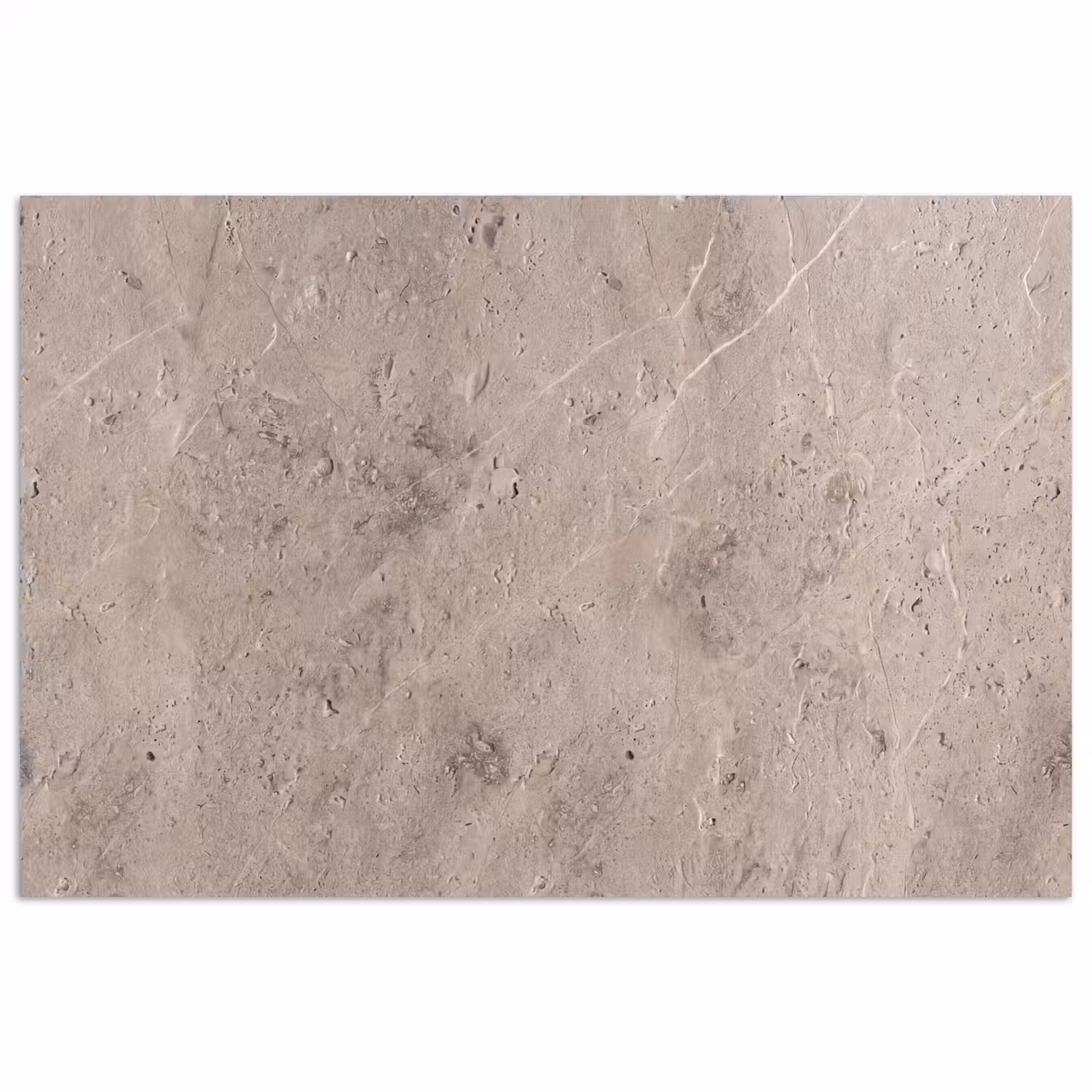 Textuur - Steen - Patroon - Rustiek - Beige poster papier klein -3d