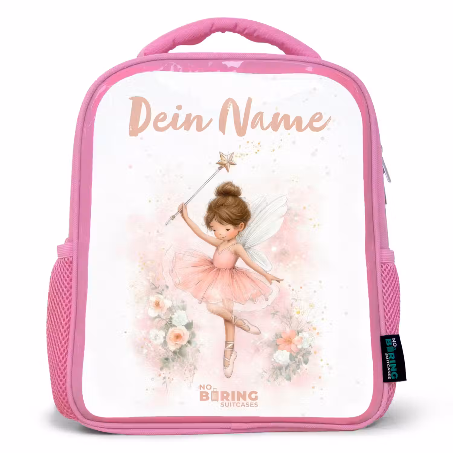 Ballerina fee in roze Kinderrugzak - Roze middel -3d