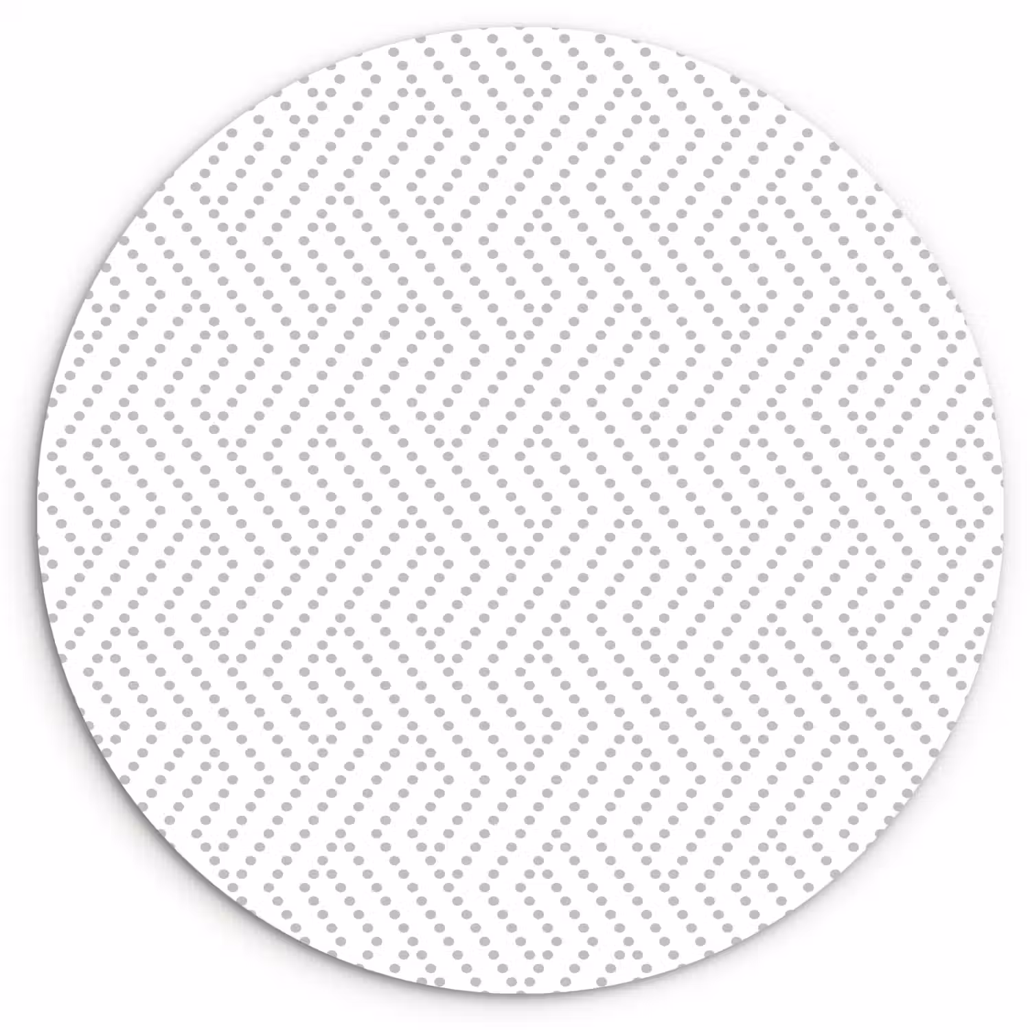 Grafisch - Patroon - Modern - Stippen Wandcirkel kunststof plaat 5mm dik klein 188 -3d