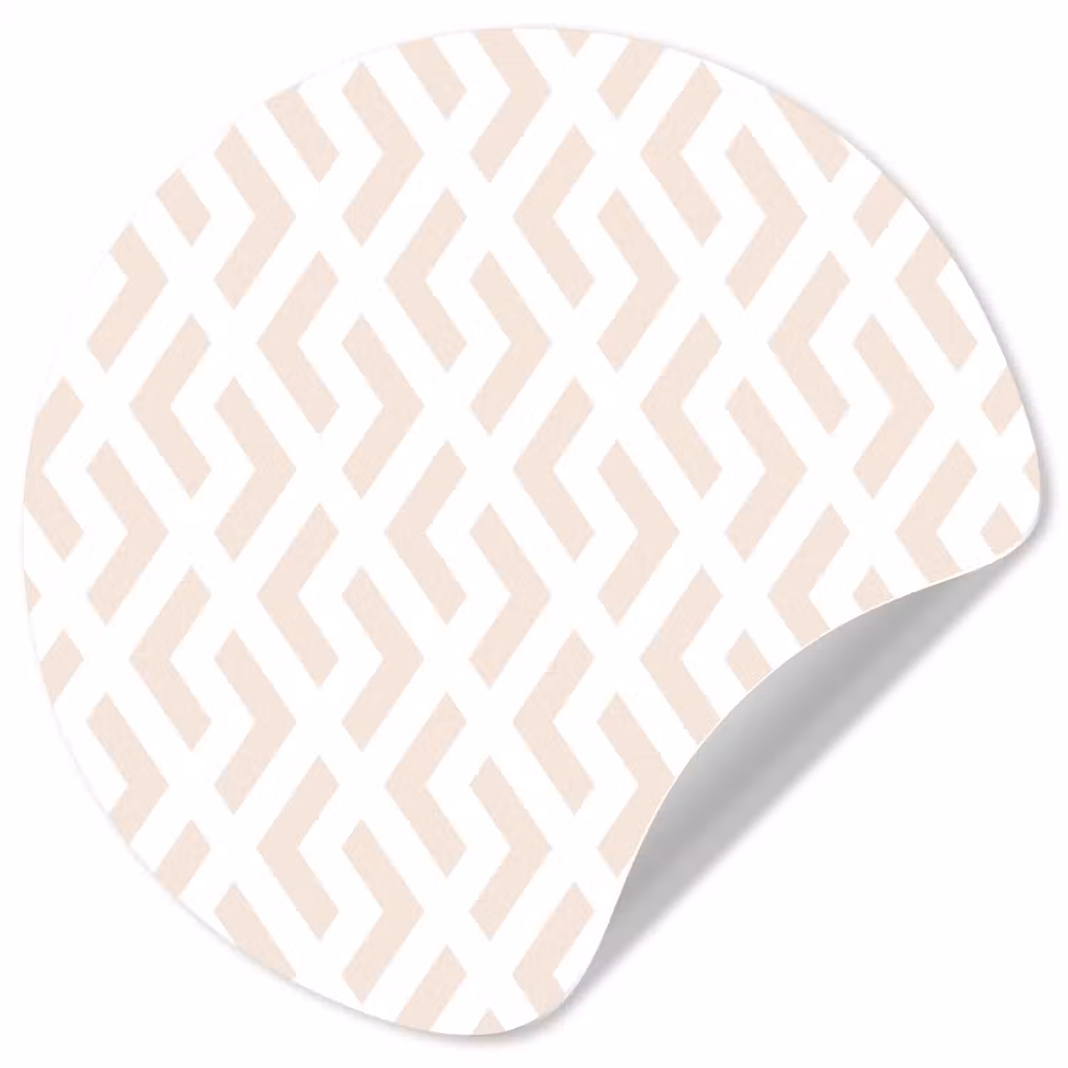 Abstract - Patronen - Design - Lijn Wandcirkel behangsticker klein 186 -3d
