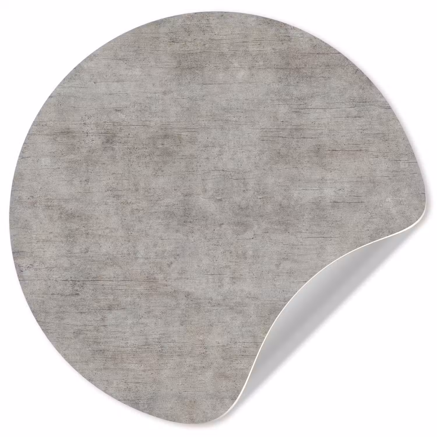 Beton - Oud - Grijs - Patronen Wandcirkel behangsticker klein 186 -3d