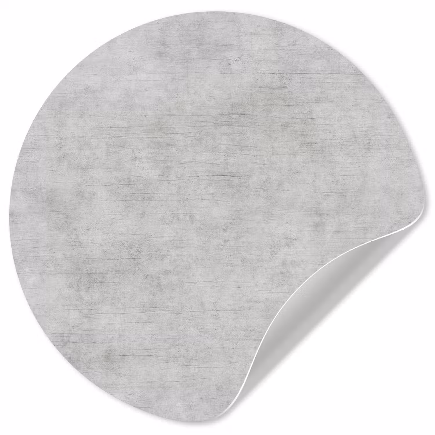 Beton - Grijs - Industrieel - Patroon Wandcirkel behangsticker klein 186 -3d