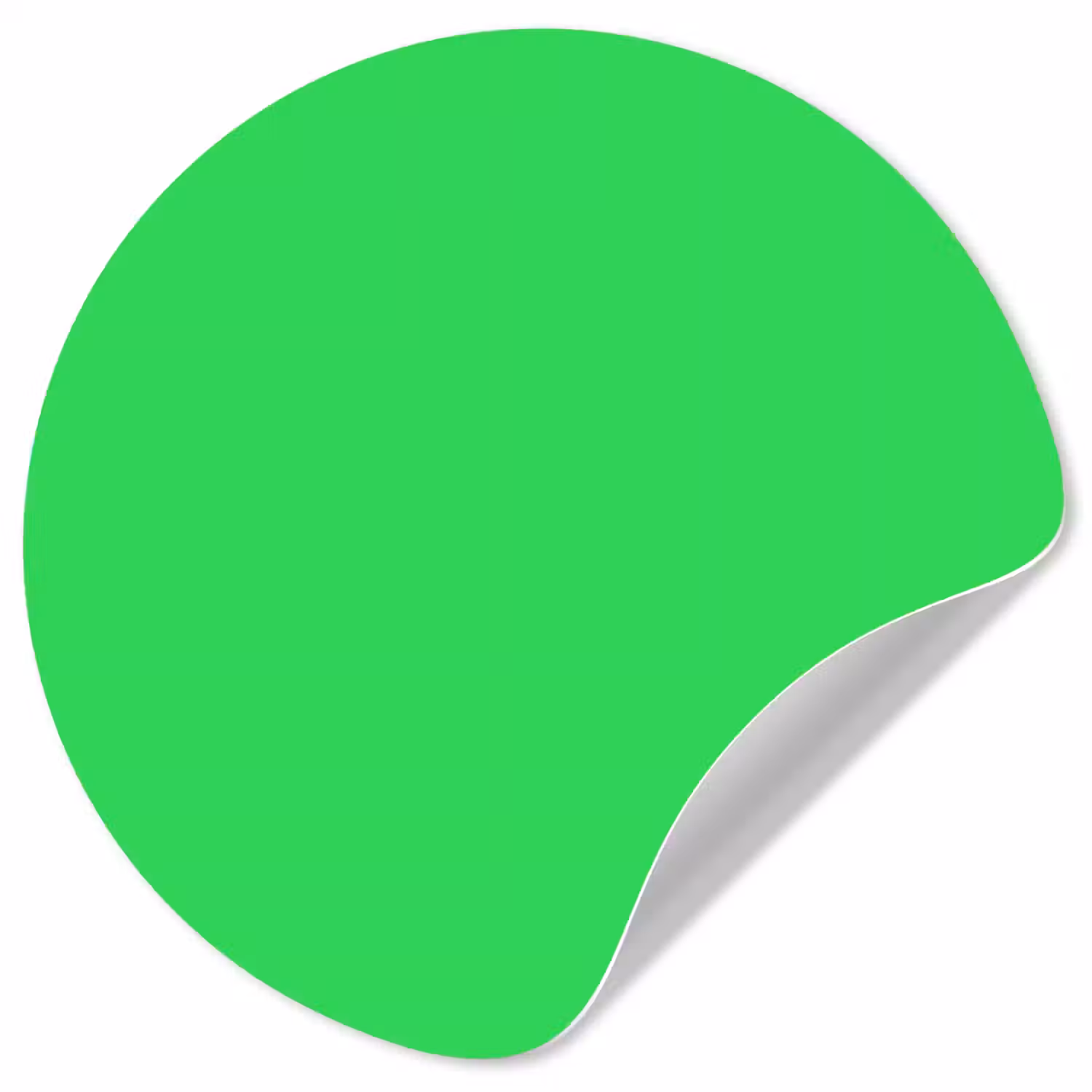 Mint - Green - Groen Wandcirkel behangsticker klein 186 -3d