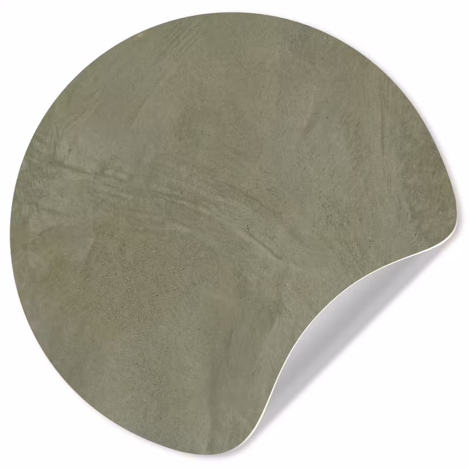 Textuur - Betonlook - Achtergrond - Modern - Groen Wandcirkel behangsticker klein -3d