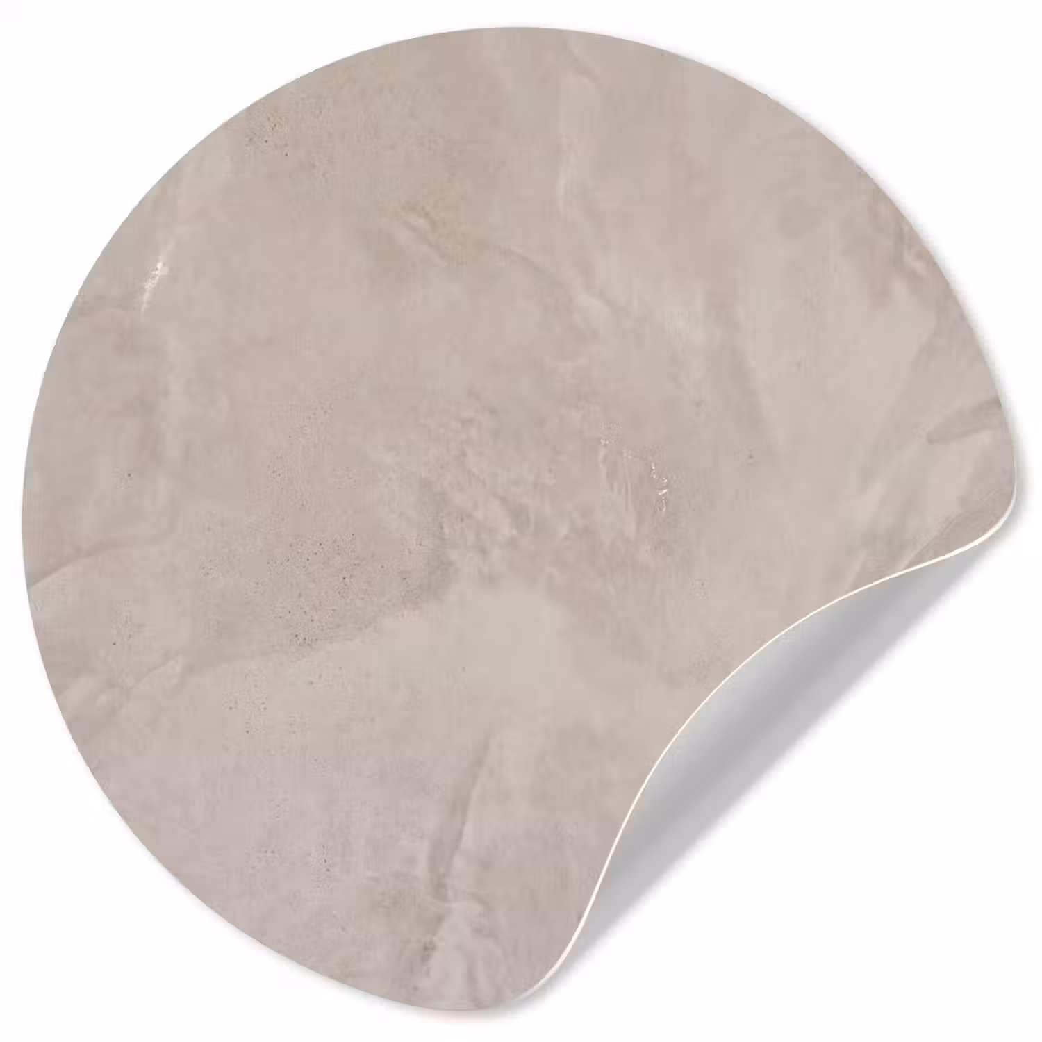 Textuur - Wand - Modern - Beige - Abstract Wandcirkel behangsticker klein -3d