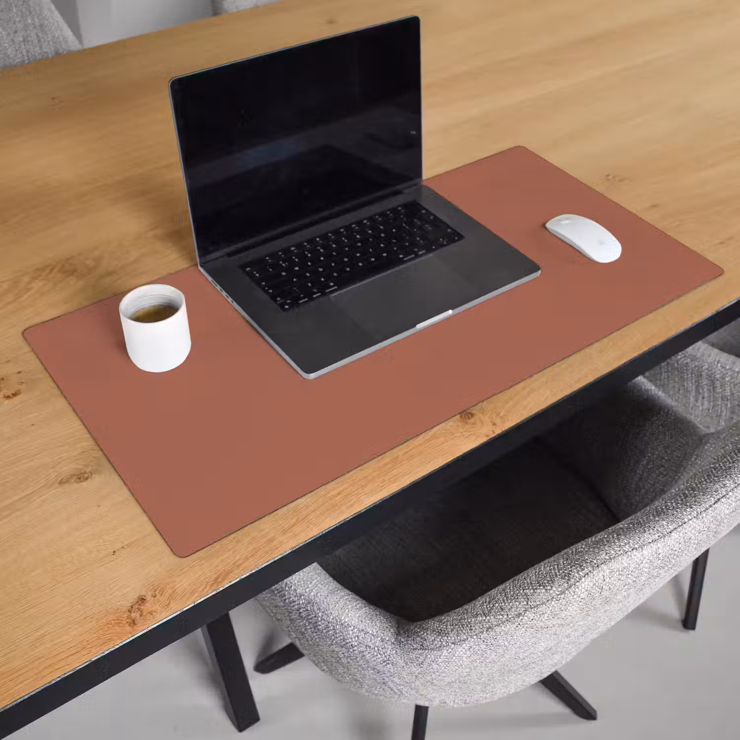 Baked - Earth - Oranje Muismat XXL klein 681 -sfeer1