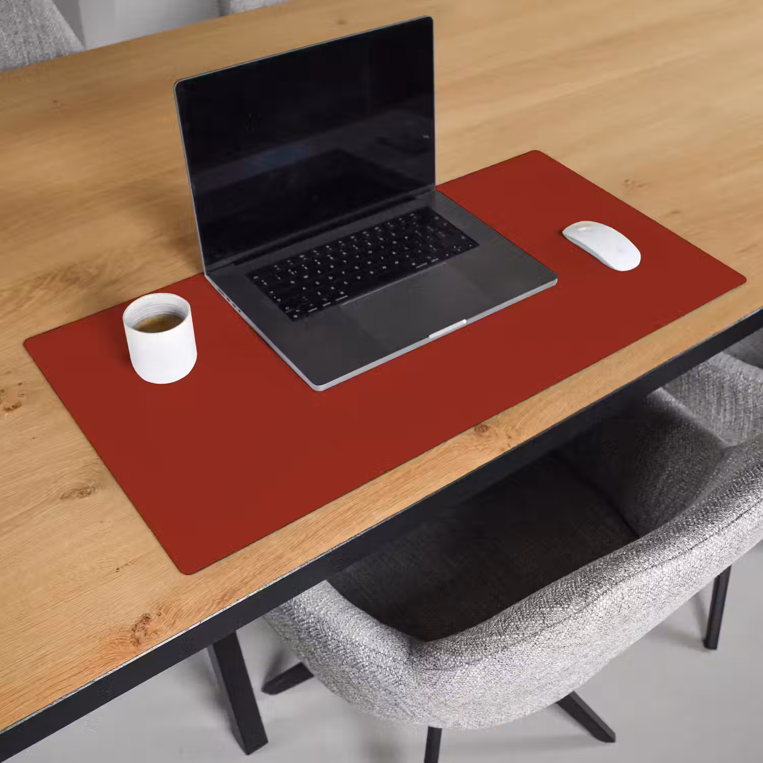 Burnt - Copper - Rood Muismat XXL klein 681 -sfeer1