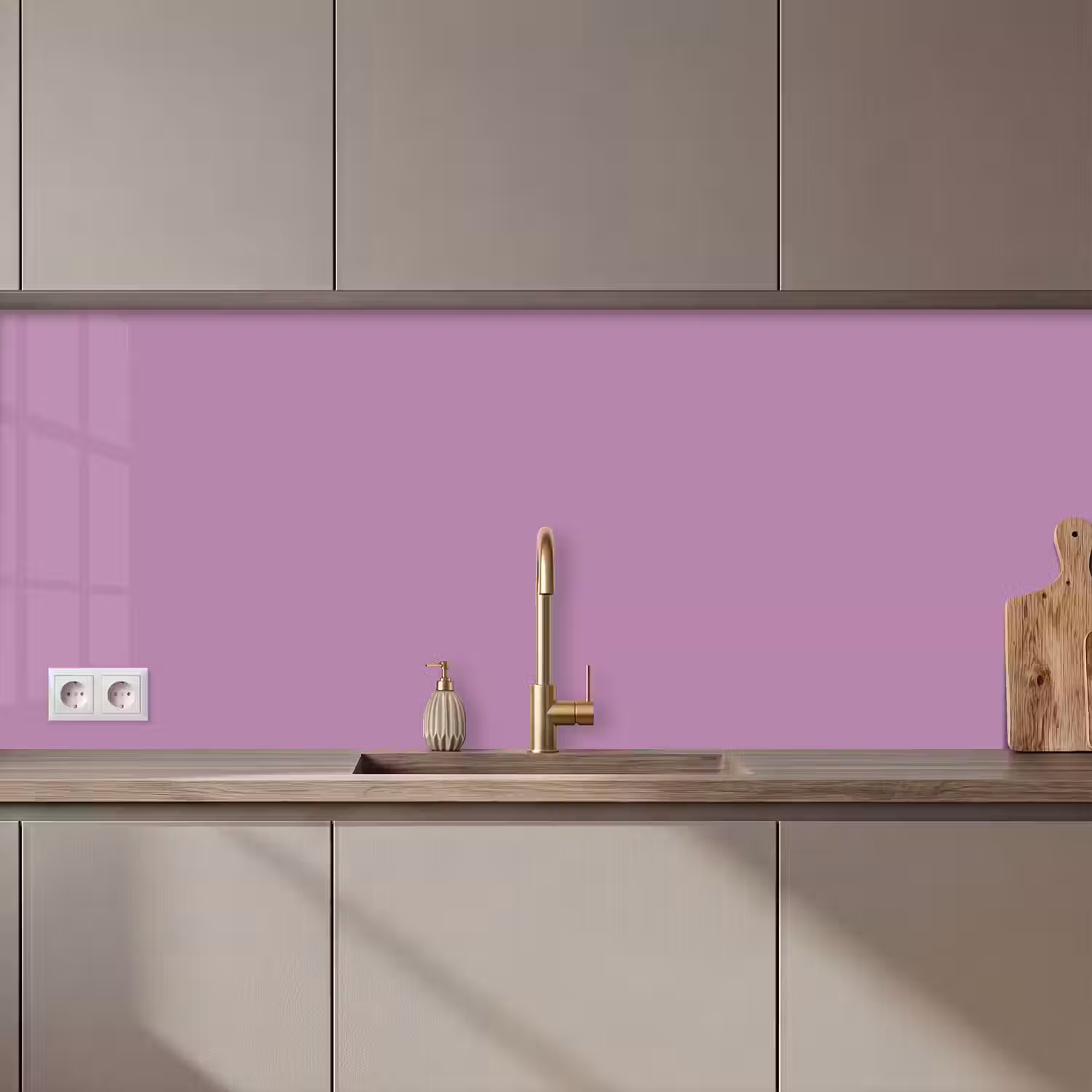 Antique - Orchid - Paars keuken achterwand 2 middel 871 zz_3dshopping