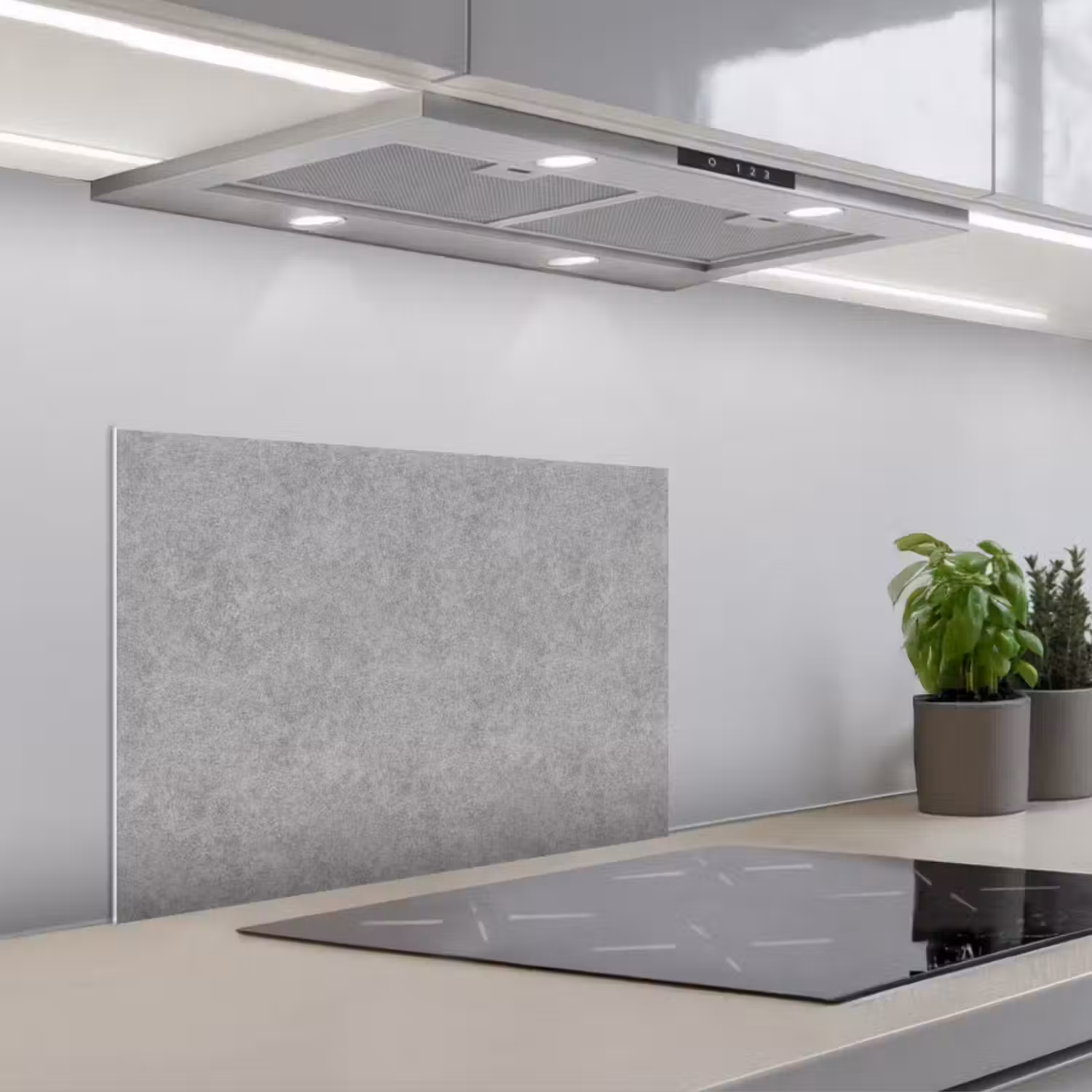 Beton - Oud - Patroon keuken achterwand spatscherm klein 900 -3d_schuin