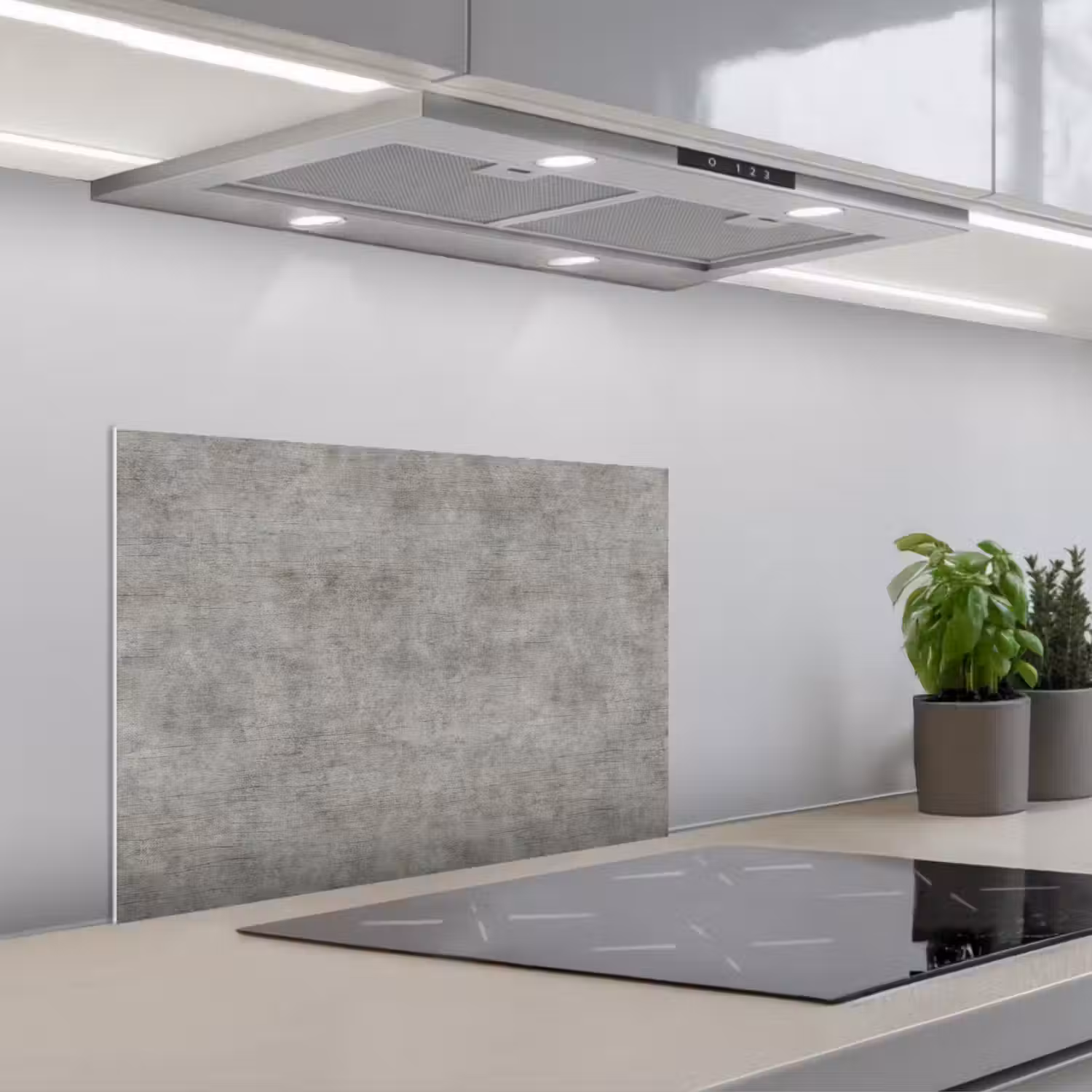 Beton - Muur - Patronen keuken achterwand spatscherm klein 900 -3d_schuin