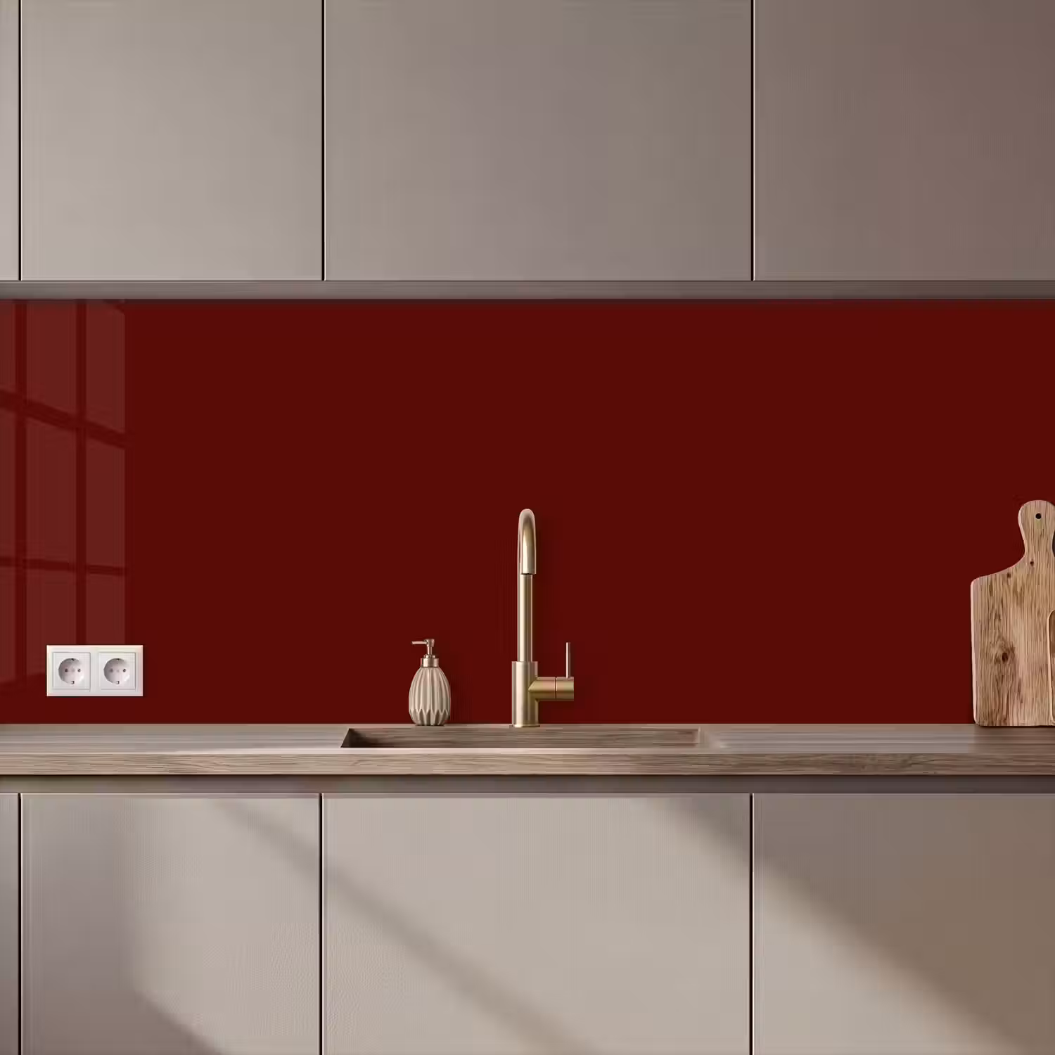 Burnt - Mahogany - Rood keuken achterwand 2 middel 871 zz_3dshopping