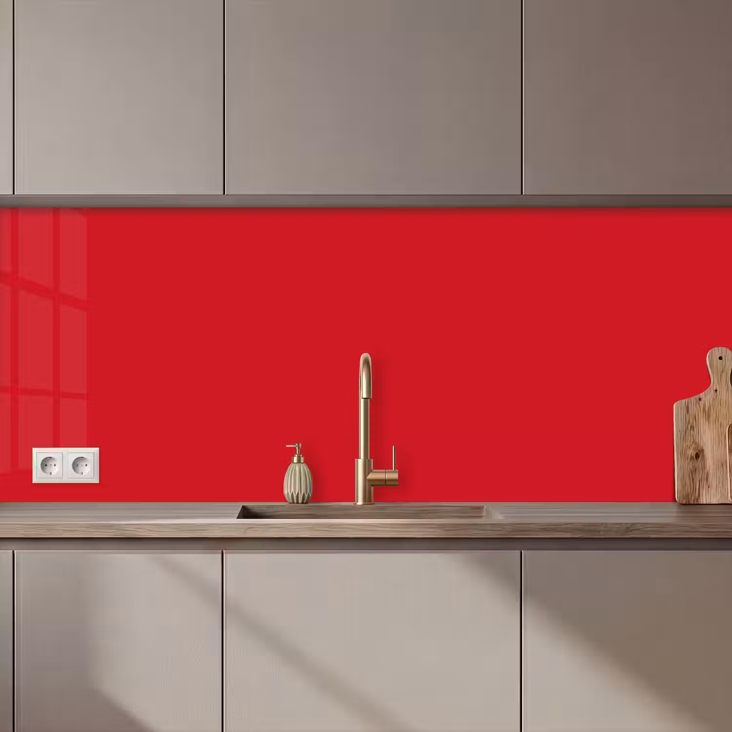 Crimson - Velvet - Rood keuken achterwand 2 middel 871 zz_3dshopping
