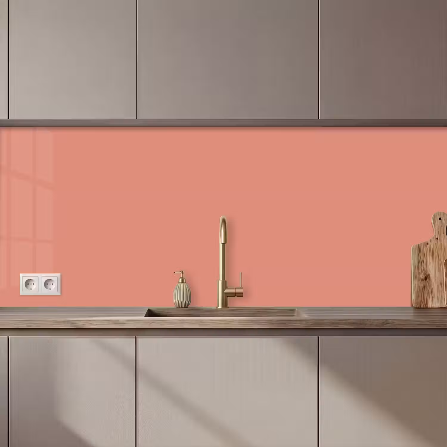 Earthy - Rose - Koraal keuken achterwand 2 middel 871 zz_3dshopping