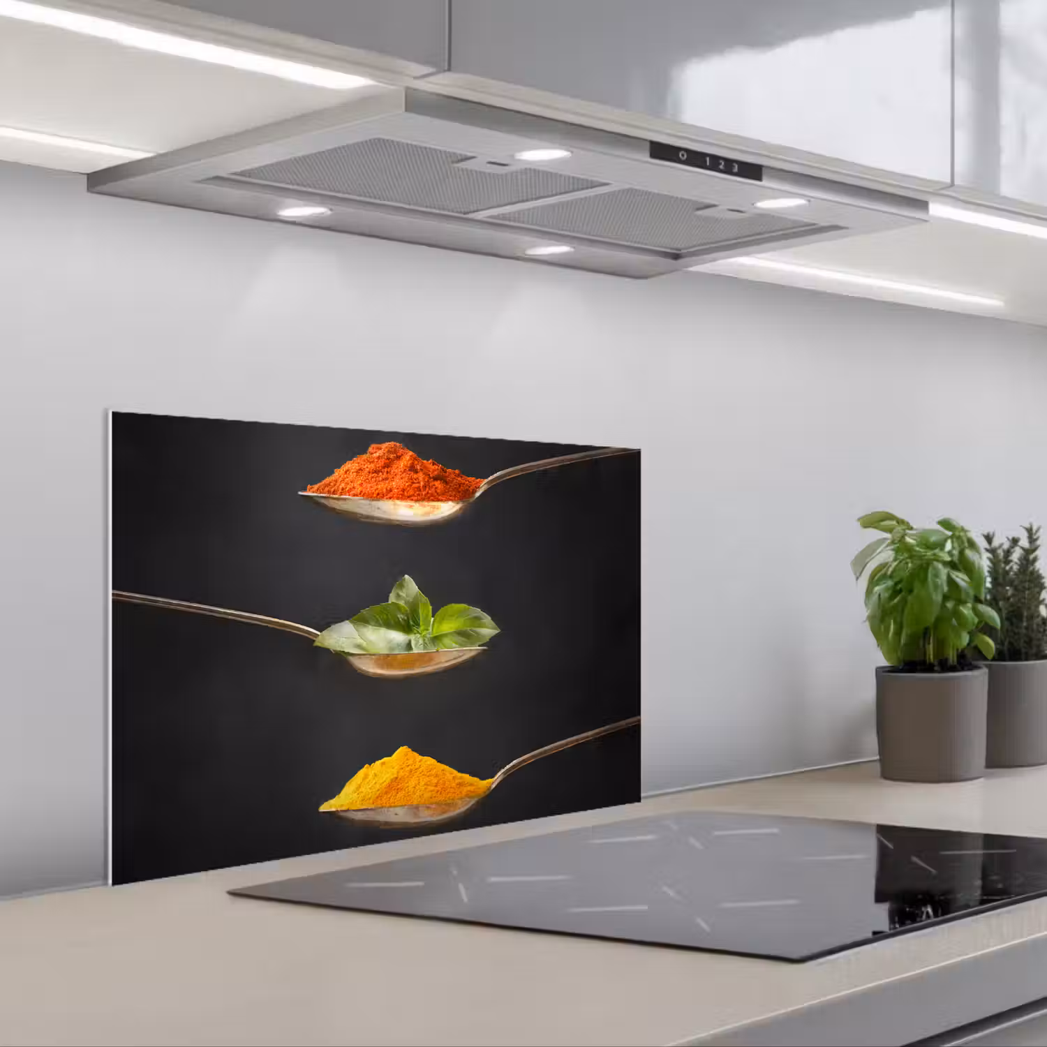 Zwevende Smaakaccenten keuken achterwand spatscherm klein -3d_schuin