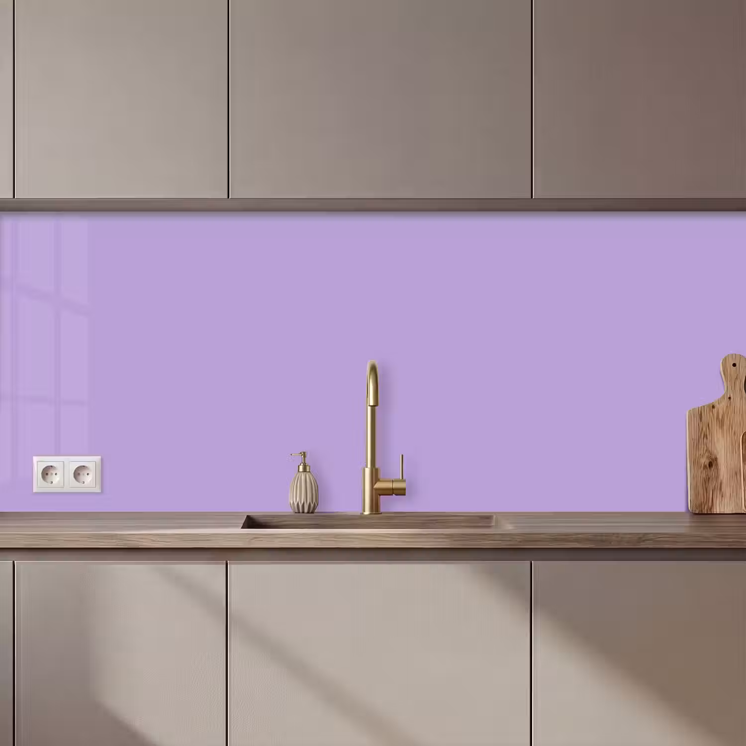 Soft - Lavender - Paars keuken achterwand 2 middel 871 zz_3dshopping