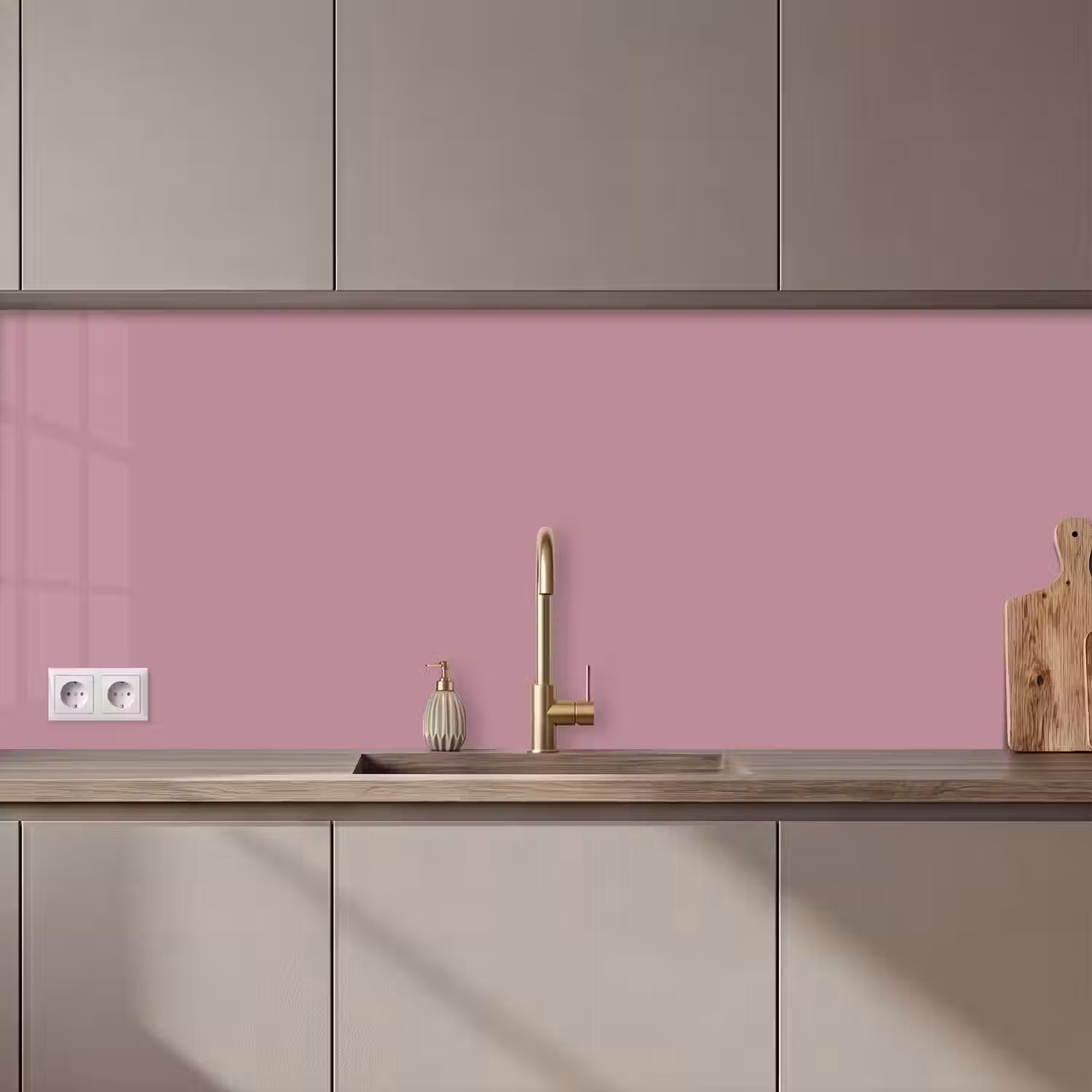 Dusty - Mauve - Paars keuken achterwand 2 middel 871 zz_3dshopping