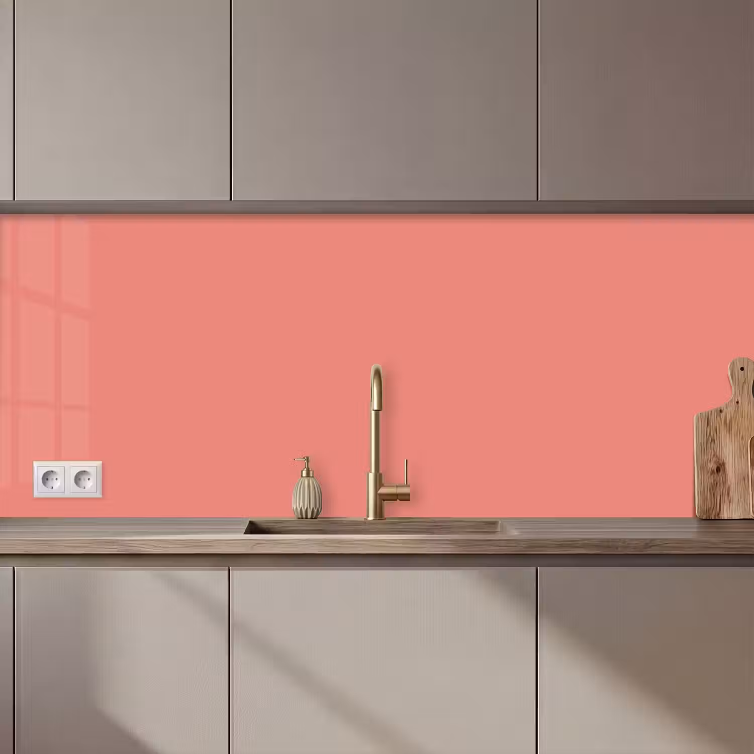 Dusty - Peach - Koraal keuken achterwand 2 middel 871 zz_3dshopping