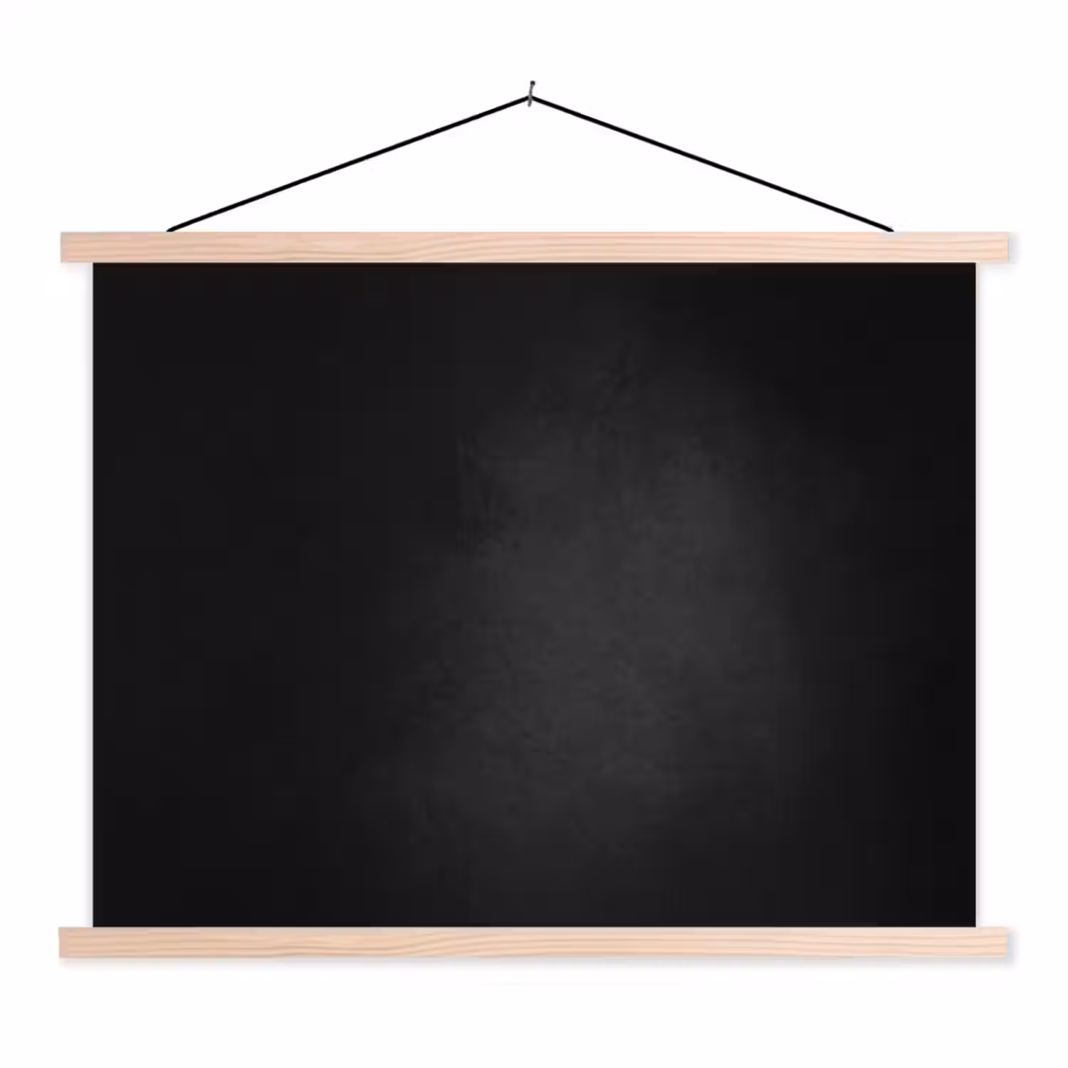 Beton - Zwart - Grijs - Structuur - Industrieel textielposter latten blank klein -3d