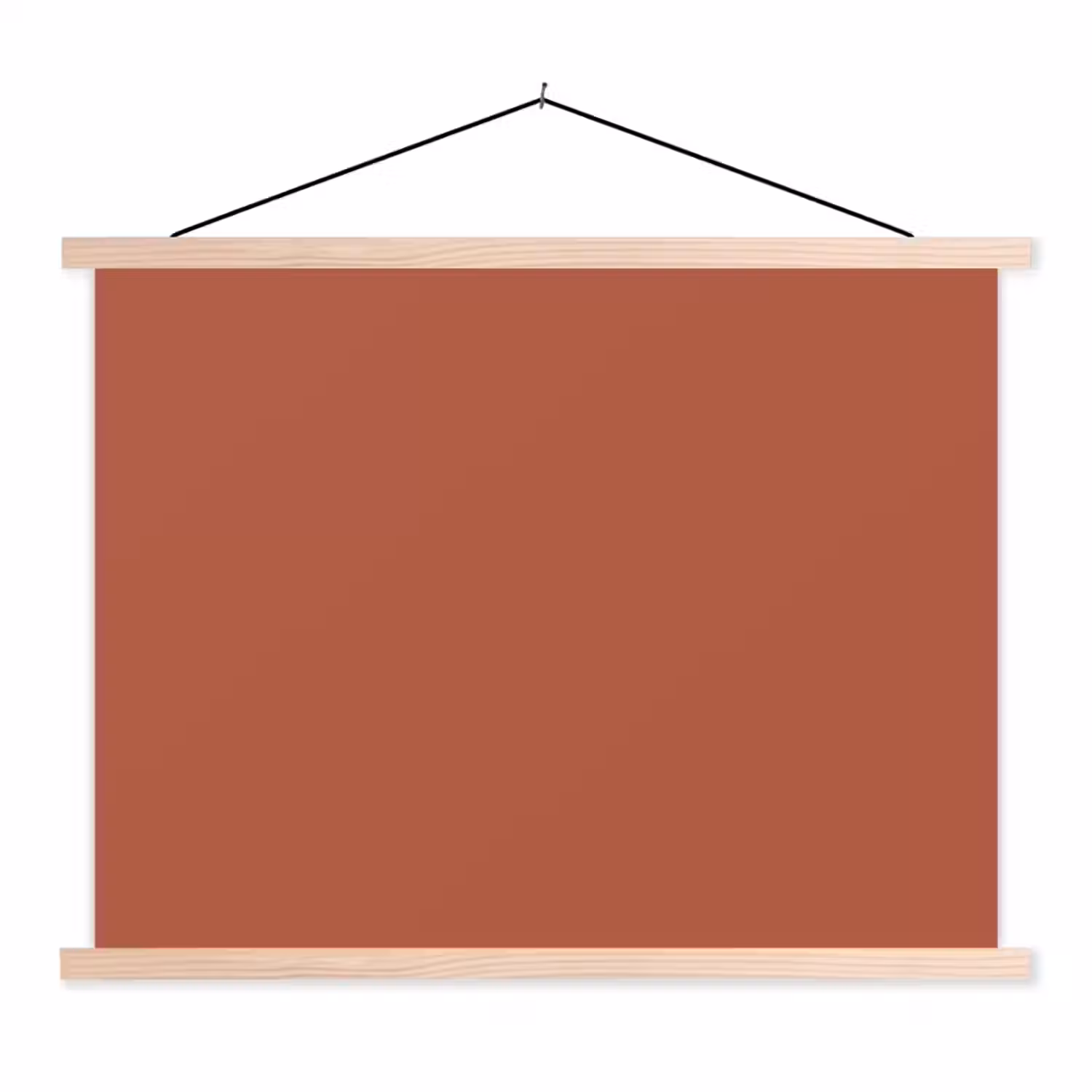 Copperhead - Oranje - Bruin textielposter latten blank klein 122 -3d