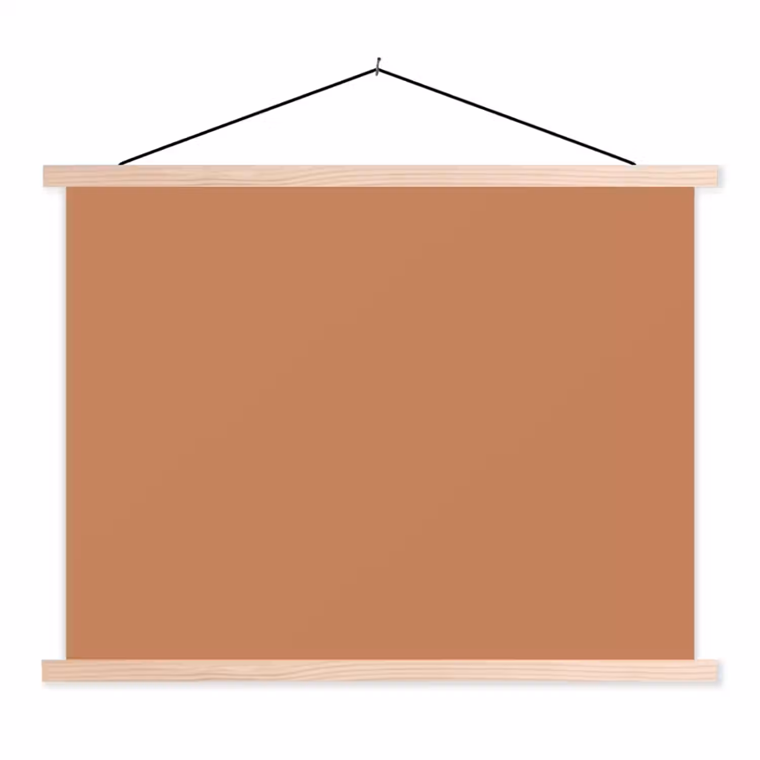Little - Italy - Oranje textielposter latten blank klein 122 -3d