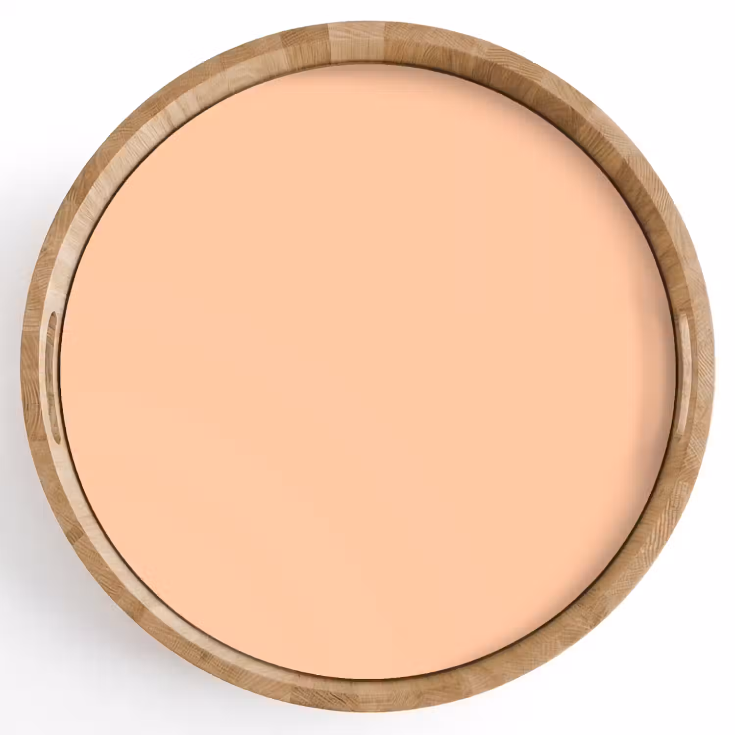 Apricot - Blush - Nude Dienblad Rond middel 914 -z3d_shopping
