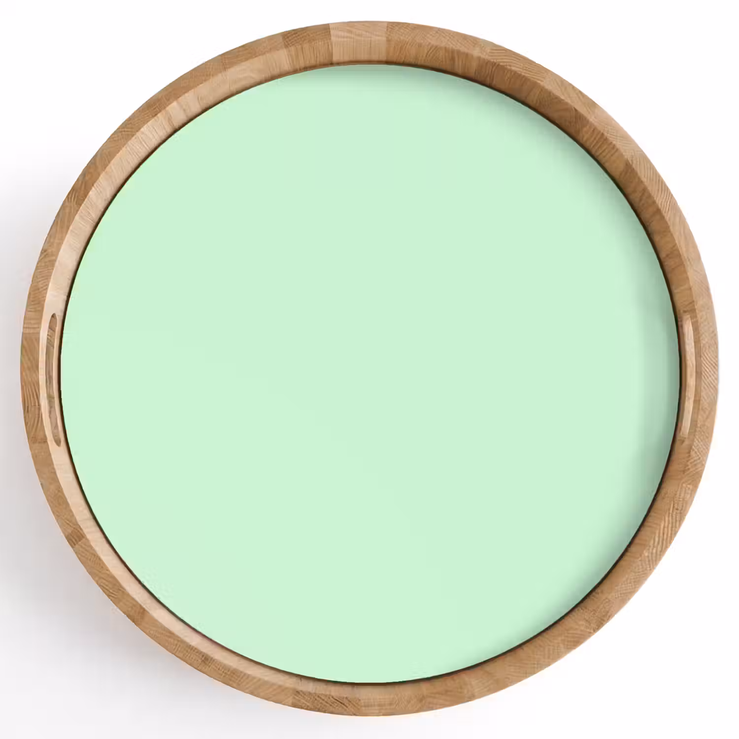 Pale - Mint - Groen Dienblad Rond middel 914 -z3d_shopping