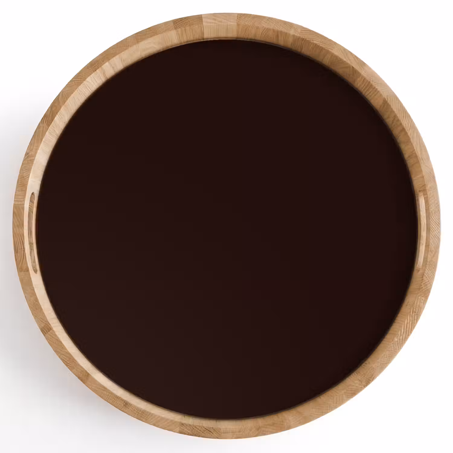 Deep - Obsidian - Bruin Dienblad Rond middel 914 -z3d_shopping