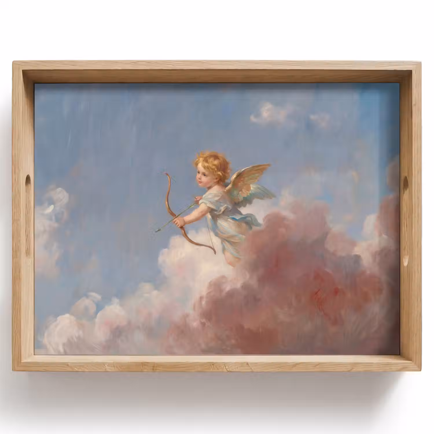 Engel - Pijl en boog - Mythologie - Klassiek Dienblad Rechthoek middel -z3d_shopping