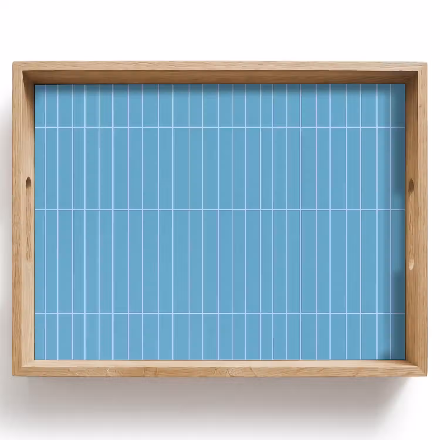 Tegel - Langwerpig - Patroon - Blauw Dienblad Rechthoek middel 911 -z3d_shopping