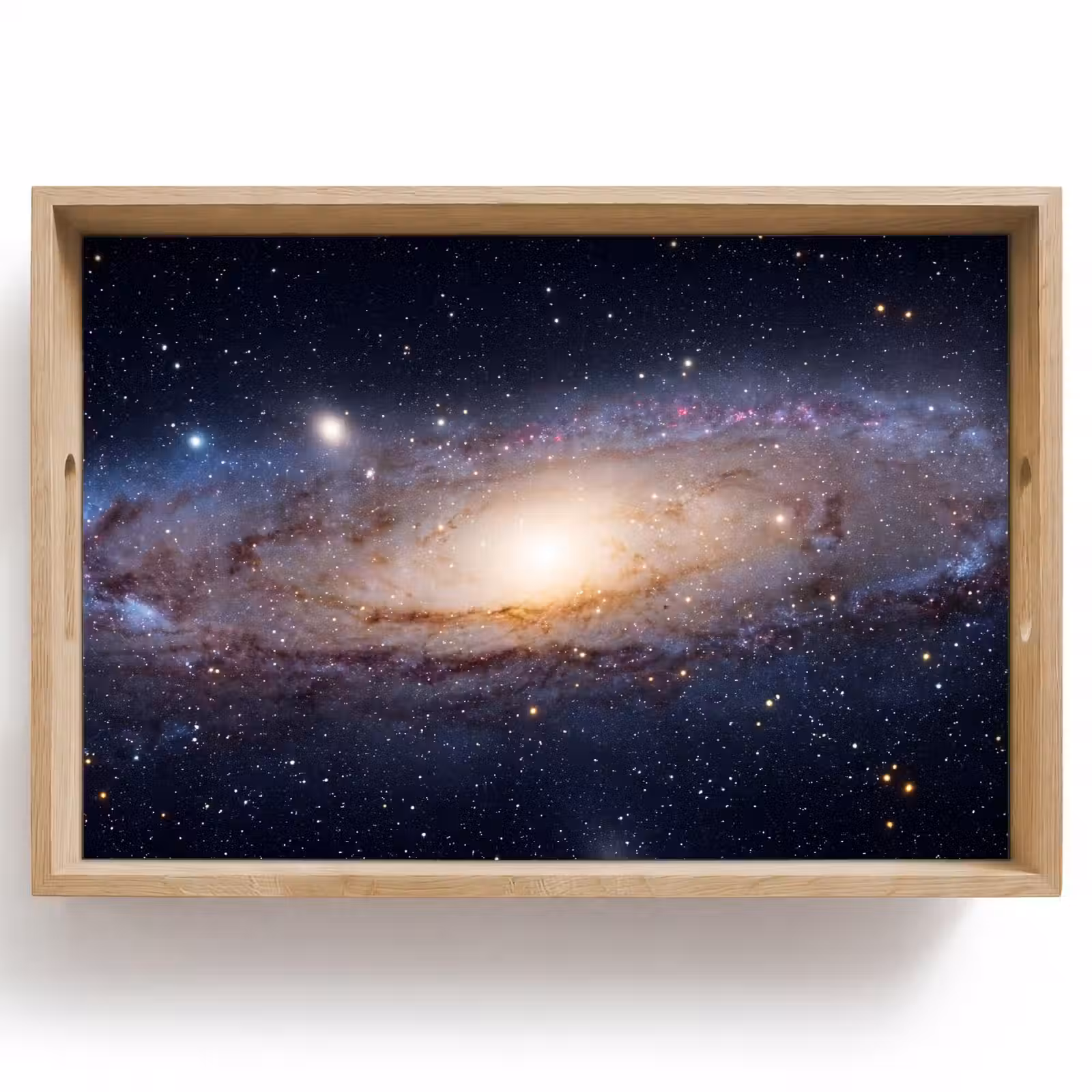 Tablett - Galaxie – Weltraum – Kosmos - Sterrenstelsel - Ruimte - Kosmos Dienblad Rechthoek middel