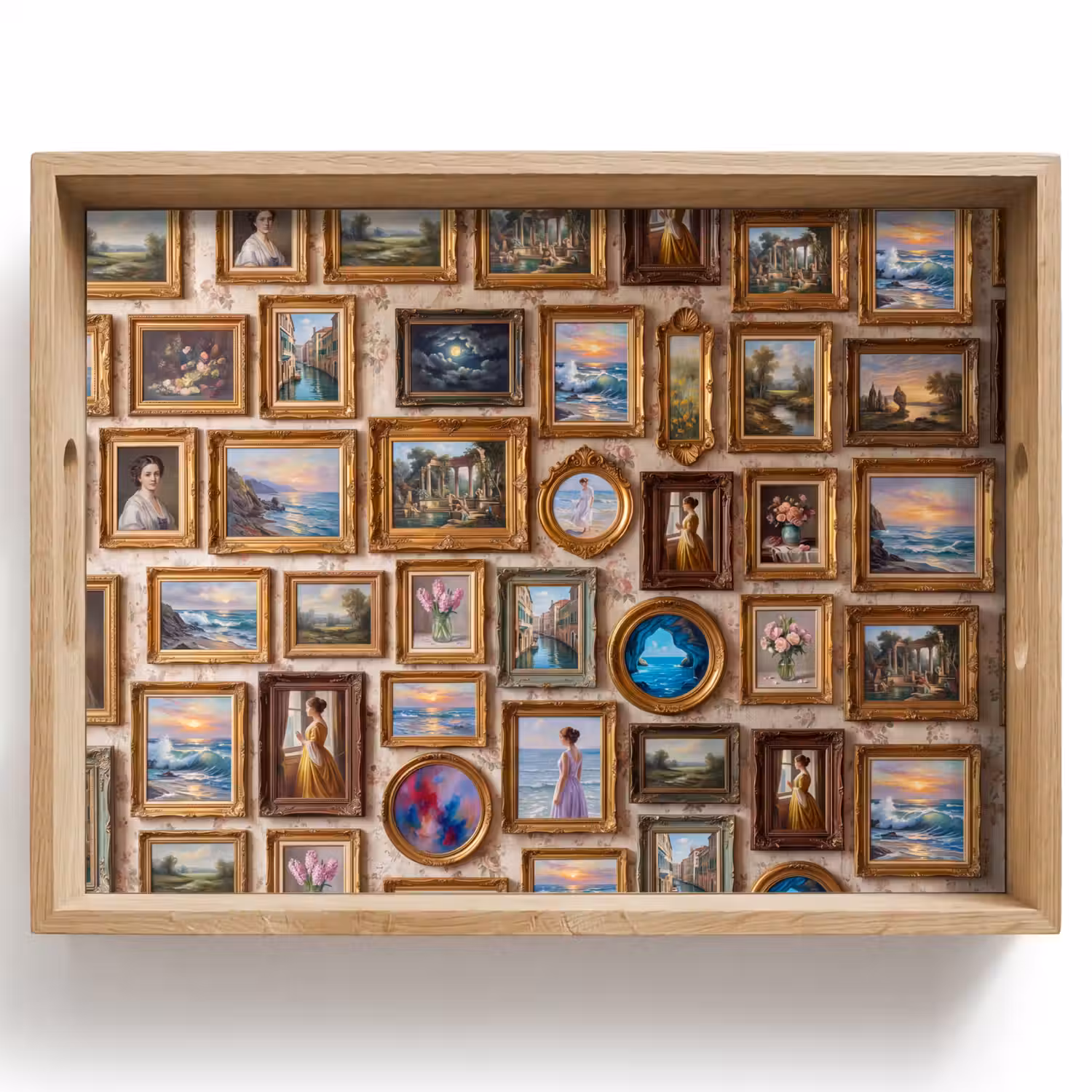 Interieur - Kunst - Collectie - Klassiek - Goud Dienblad Rechthoek middel -z3d_shopping