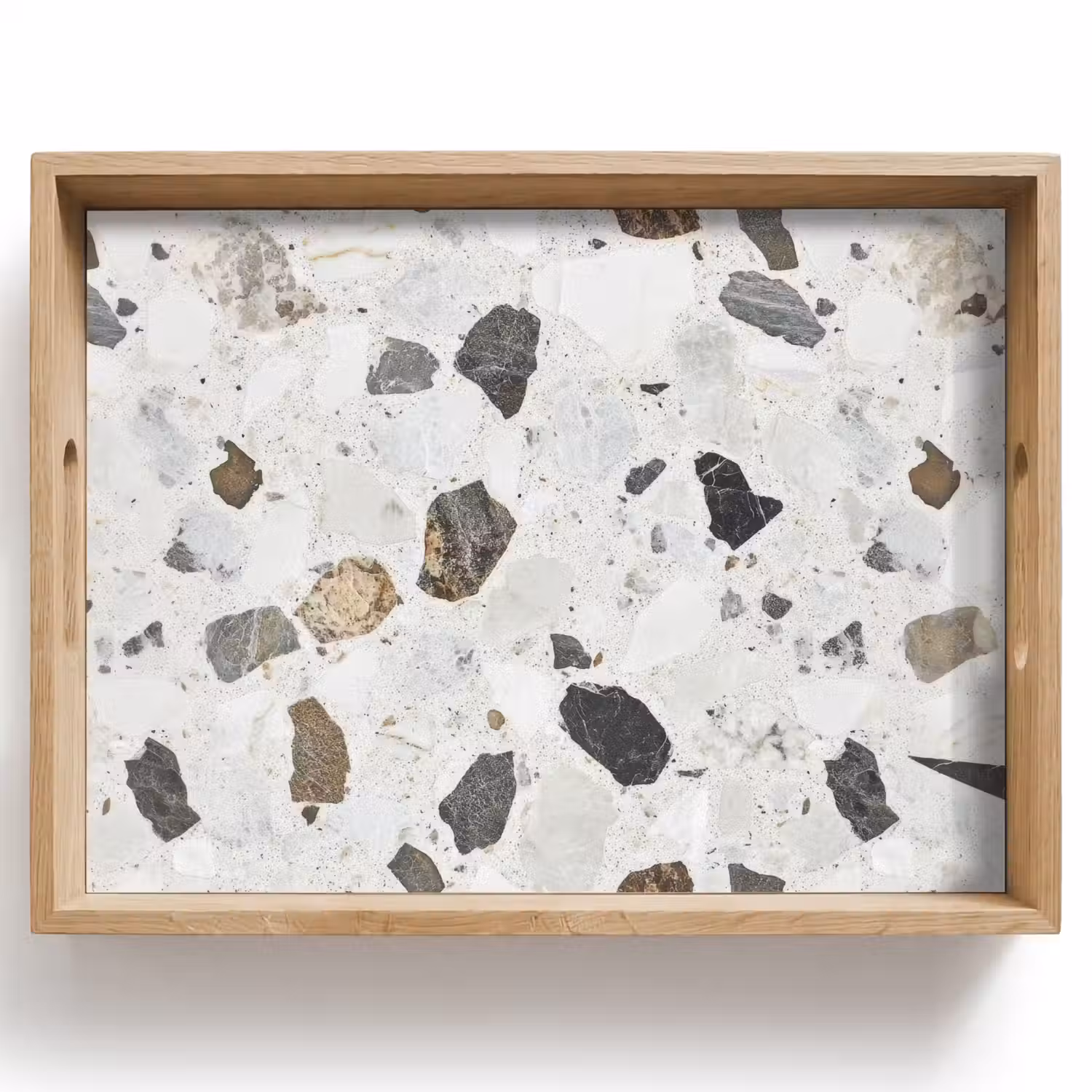 Marmer - Terrazzo - Decoratie - Interieur Dienblad Rechthoek middel -z3d_shopping