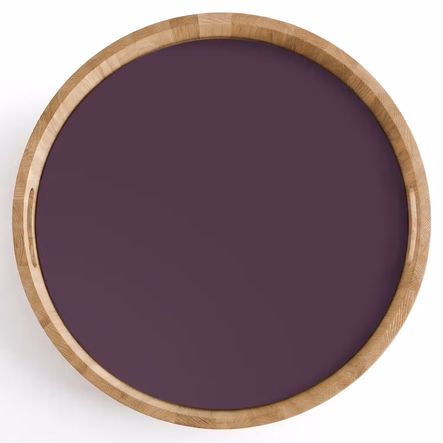 Midnight - Plum - Paars Dienblad Rond middel 914 -z3d_shopping