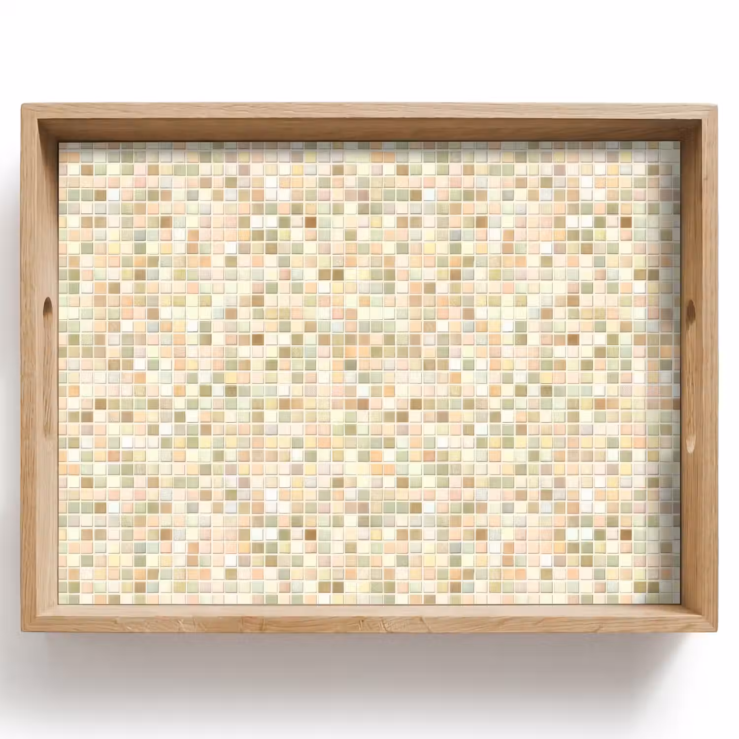 Mozaïek - Patroon - Beige Dienblad Rechthoek middel 911 -z3d_shopping