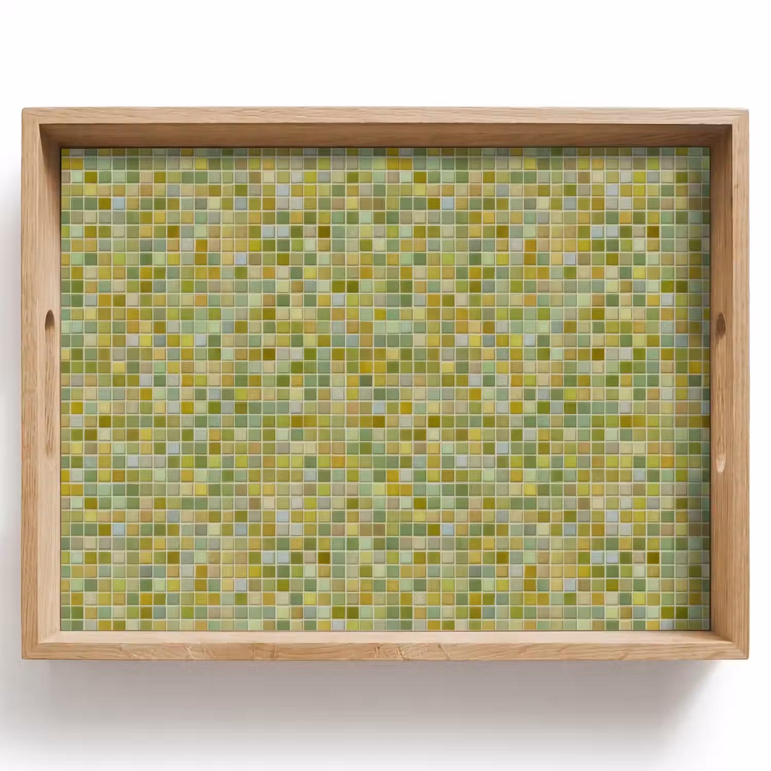 Mozaïek - Patroon - Groen Dienblad Rechthoek middel 911 -z3d_shopping