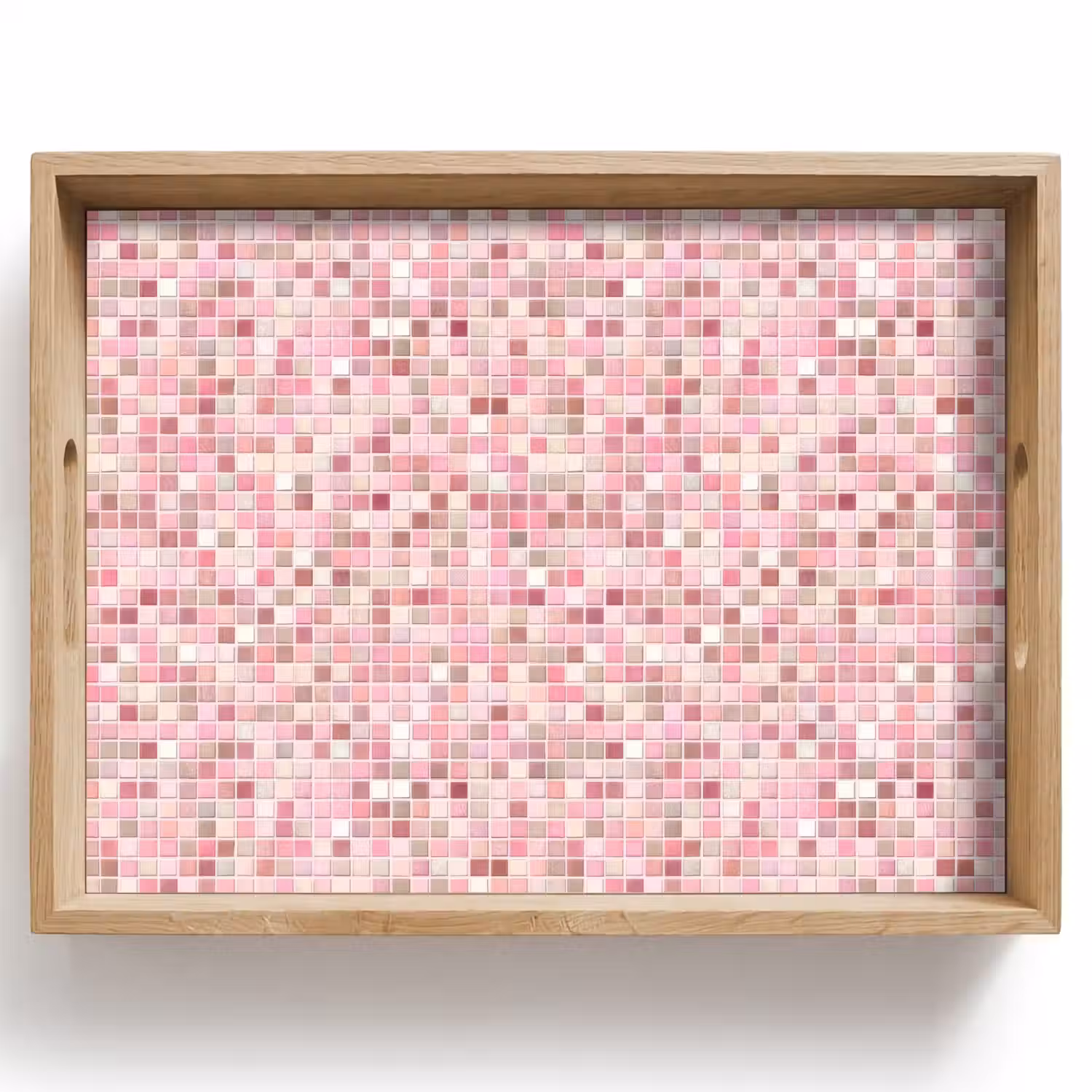 Mozaïek - Patroon - Roze Dienblad Rechthoek middel 911 -z3d_shopping