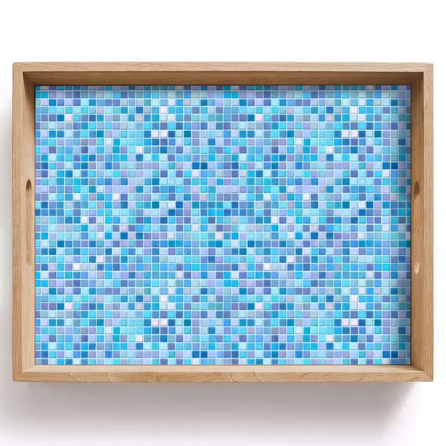 Mozaïek - Patroon - Turquoise Dienblad Rechthoek middel 911 -z3d_shopping