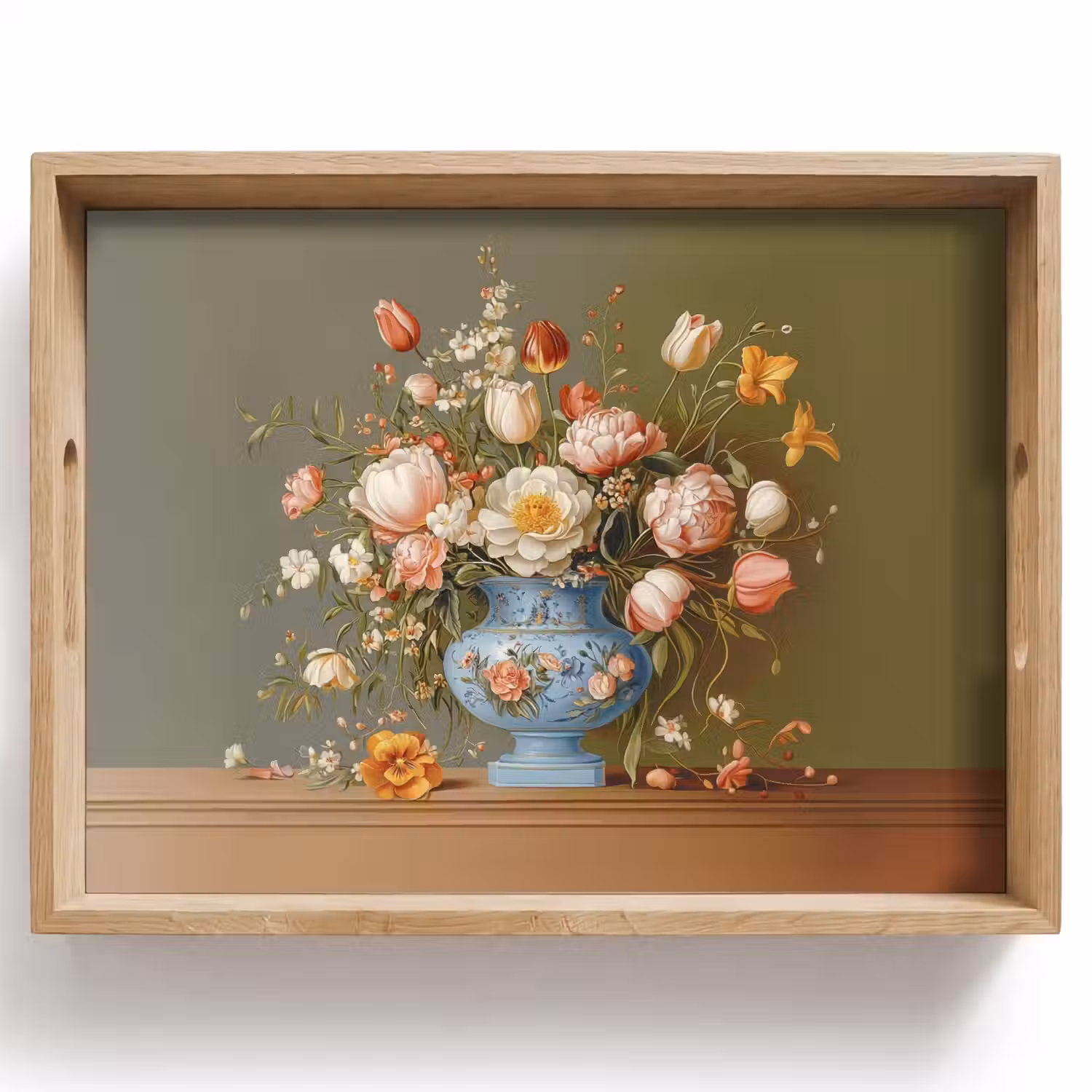 Neutral - Bloemen - Boeket - Vaas Dienblad Rechthoek middel -z3d_shopping