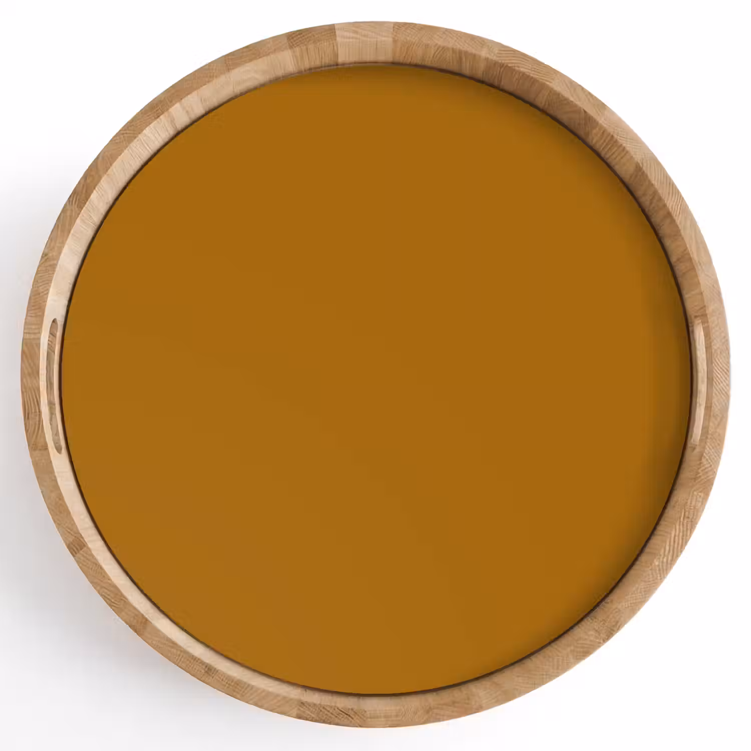 Ocre - Gold - Geel Dienblad Rond middel 914 -z3d_shopping