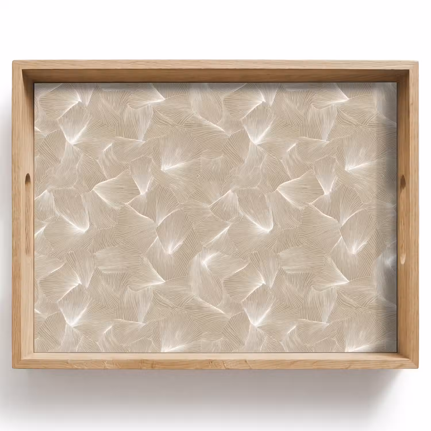 Organisch - Textuur - Beige Dienblad Rechthoek middel 911 -z3d_shopping
