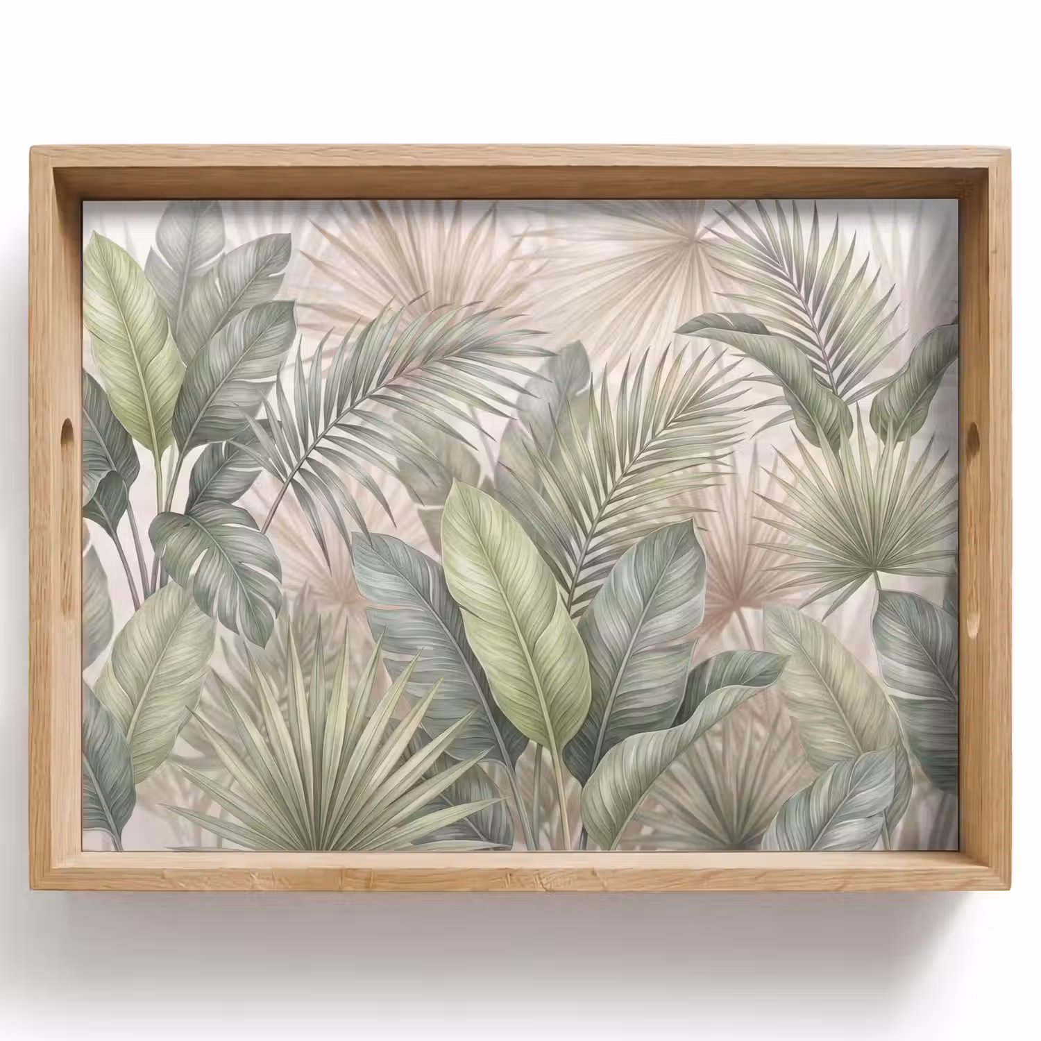 Planten - Tropisch - Bladeren - Groen - Natuur Dienblad Rechthoek middel -z3d_shopping