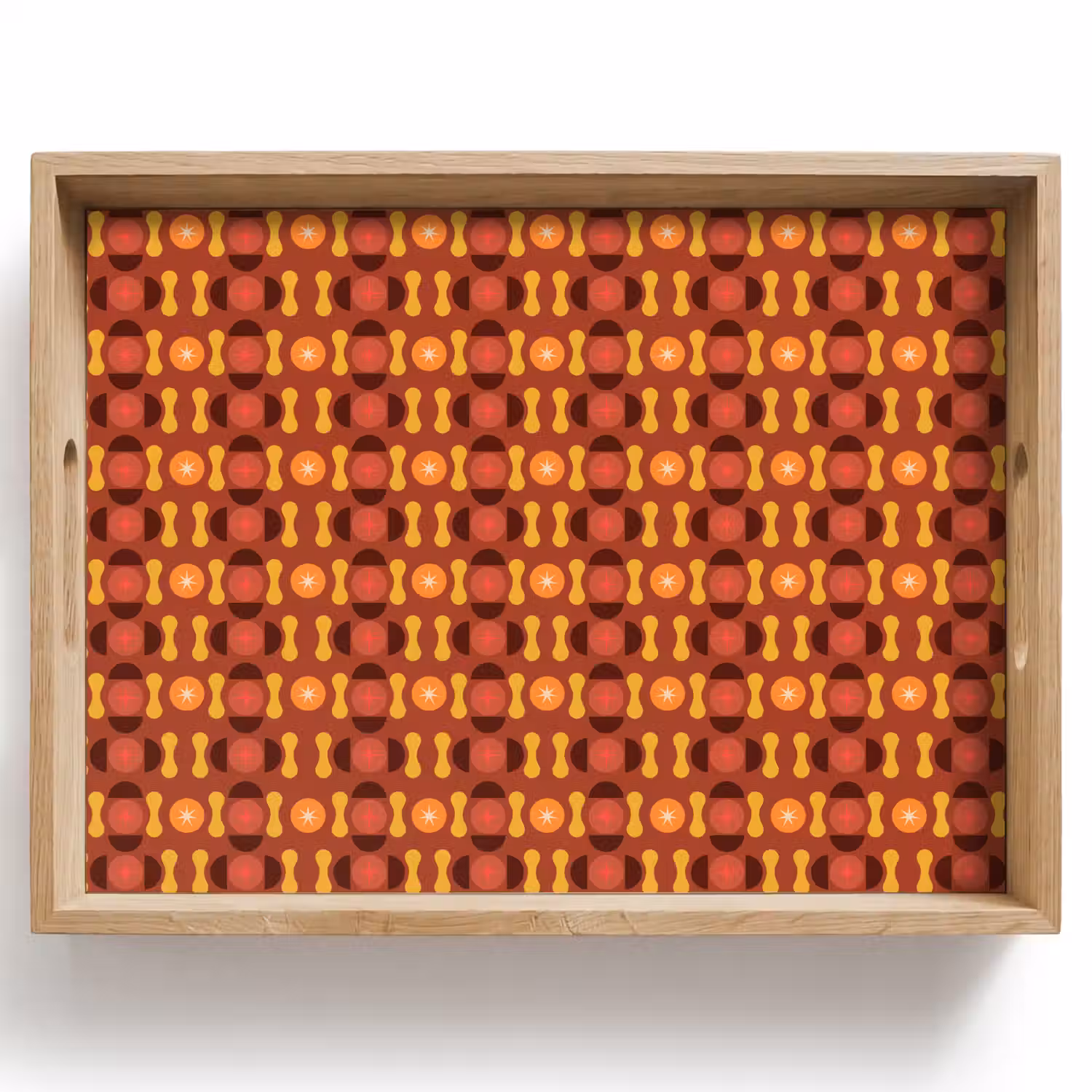 Retro - Disco - Hippie Dienblad Rechthoek middel 911 -z3d_shopping