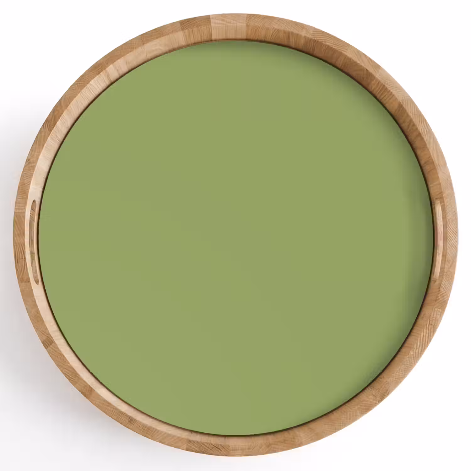 Sage - Green - Groen Dienblad Rond middel 914 -z3d_shopping