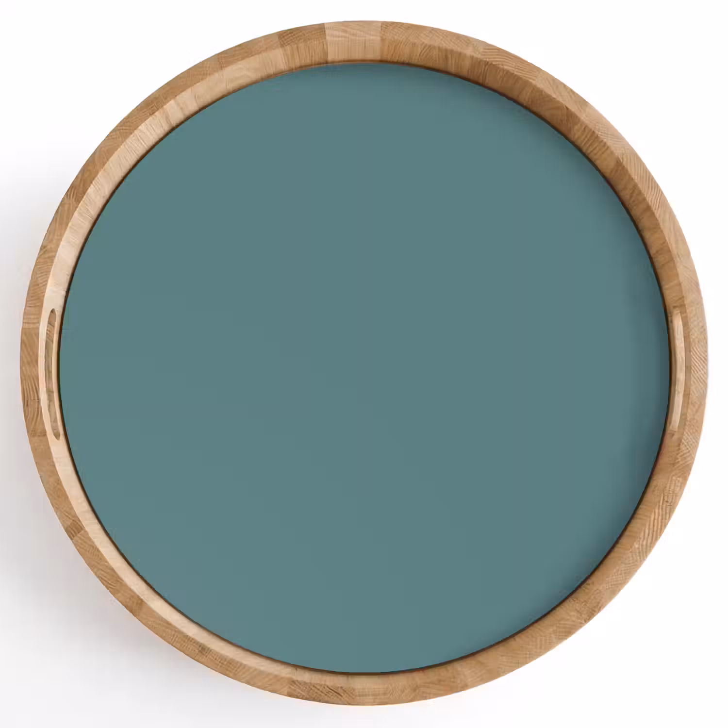 Serene - Teal - Blauw Dienblad Rond middel 914 -z3d_shopping