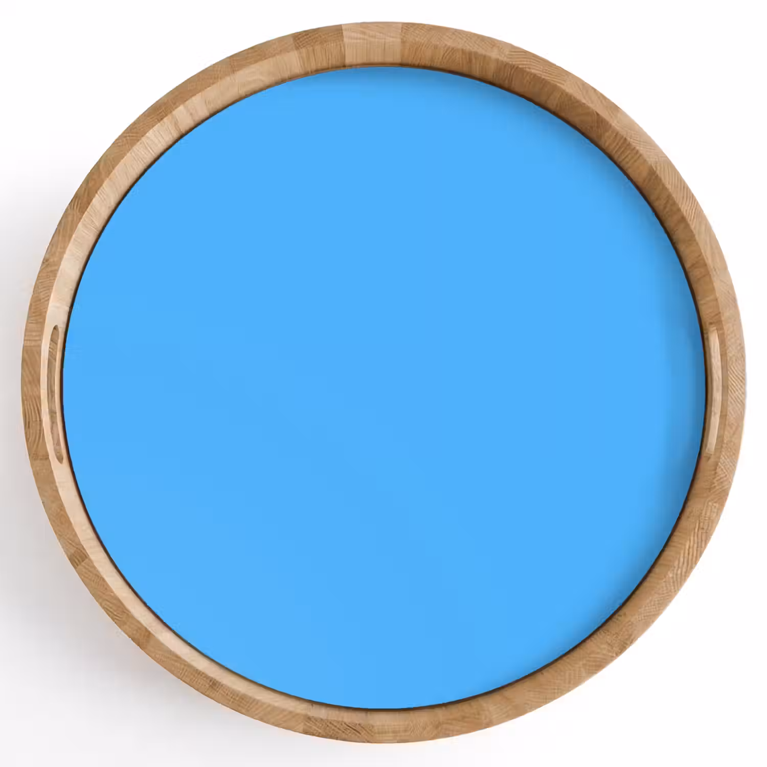 Sky - Blue - Blauw Dienblad Rond middel 914 -z3d_shopping