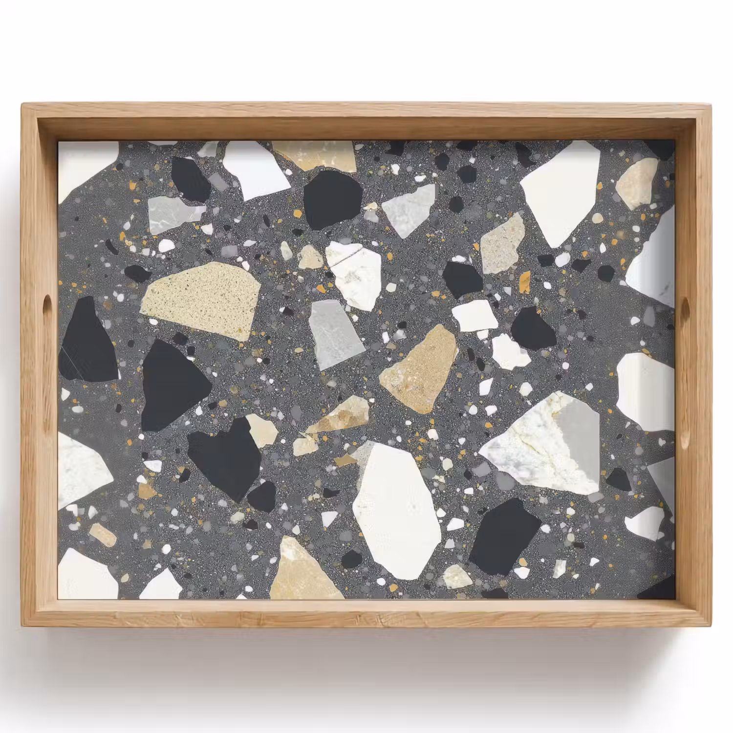 Terrazzo - Decoratie - Interieur - Stenen Dienblad Rechthoek middel -z3d_shopping
