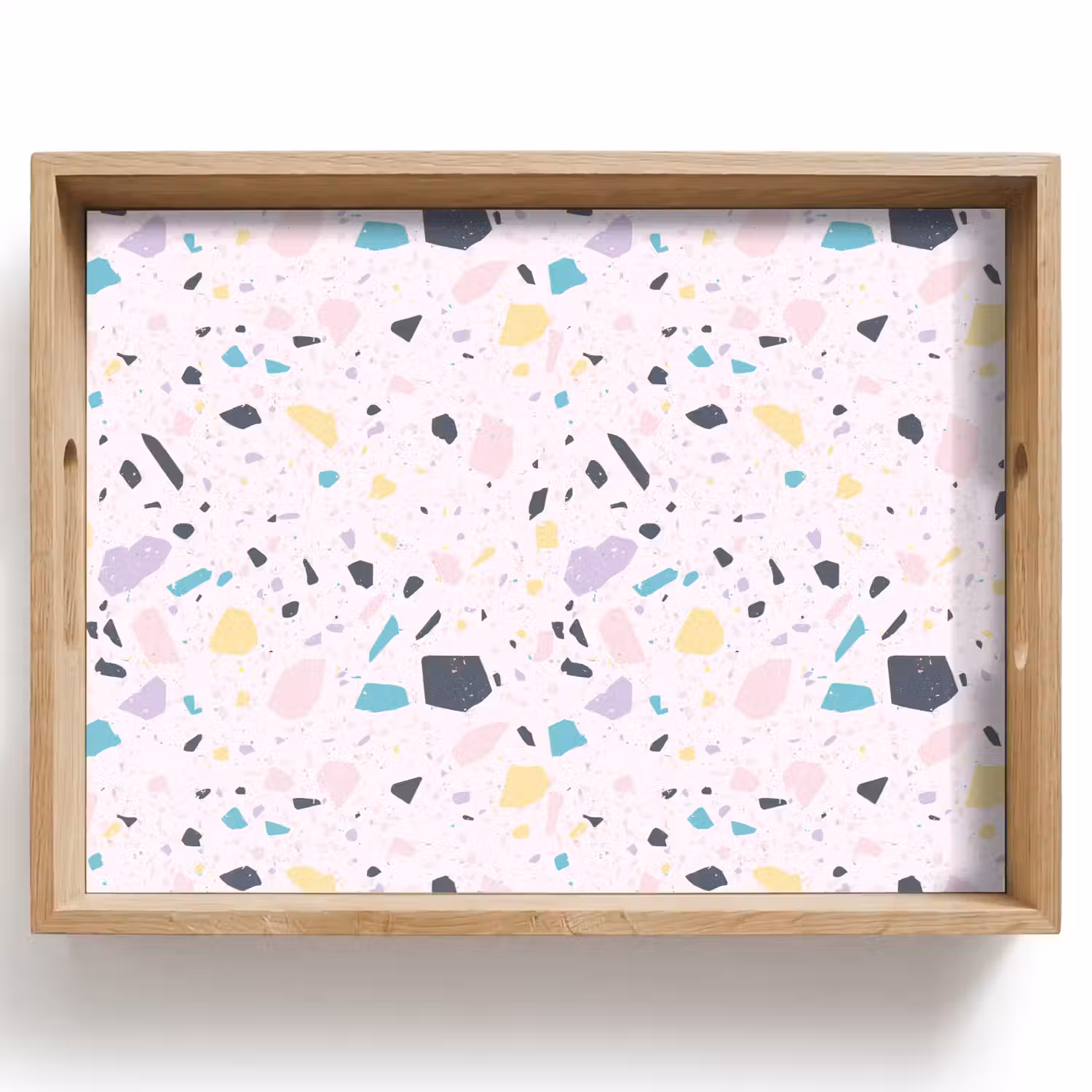 Terrazzo - Patroon - Zacht - Snoep Dienblad Rechthoek middel 911 -z3d_shopping