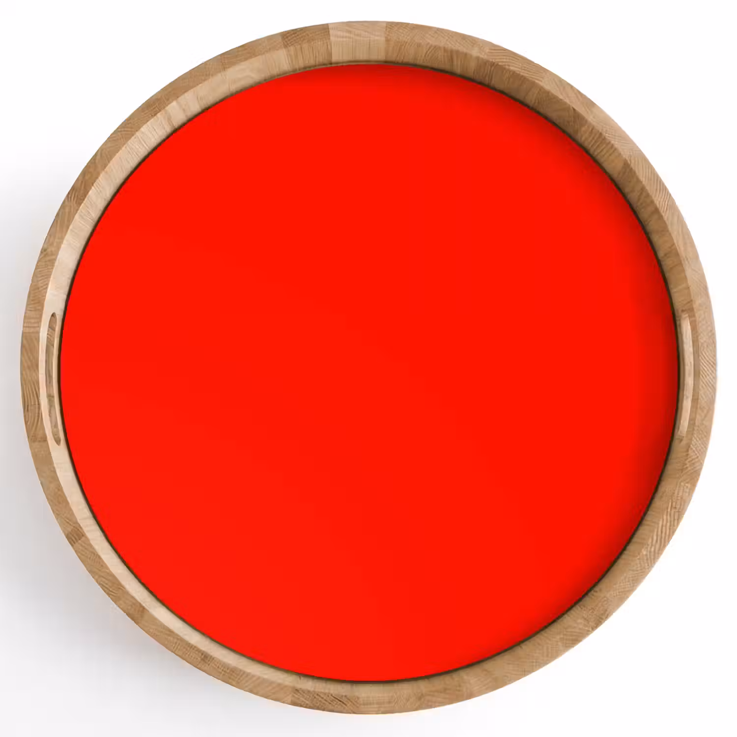 Vibrant - Vermilion - Rood Dienblad Rond middel 914 -z3d_shopping